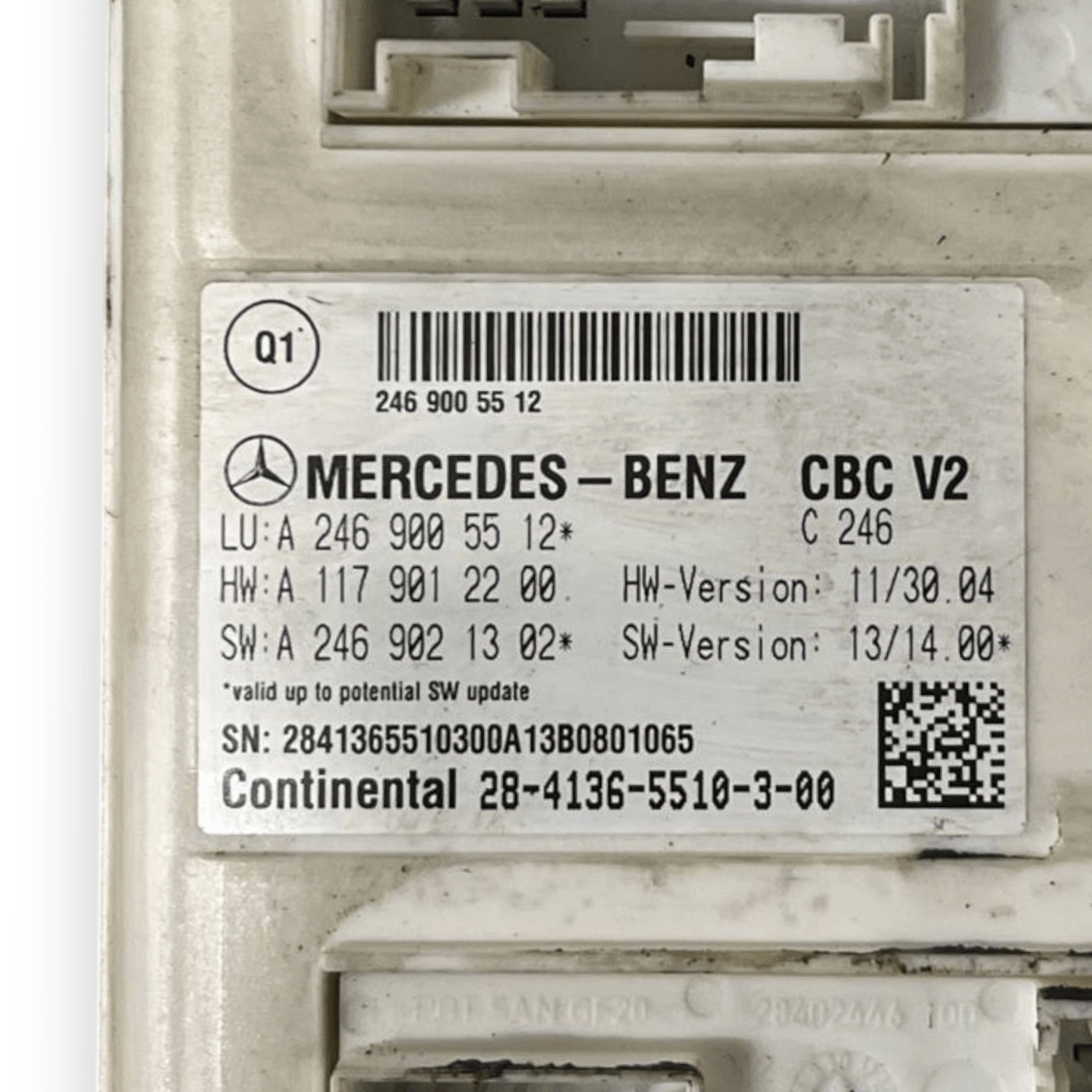 Centralina Body Computer Mercedes - Benz Classe A W176 1.5 Diesel (2012 al 2018) cod: A2469005512