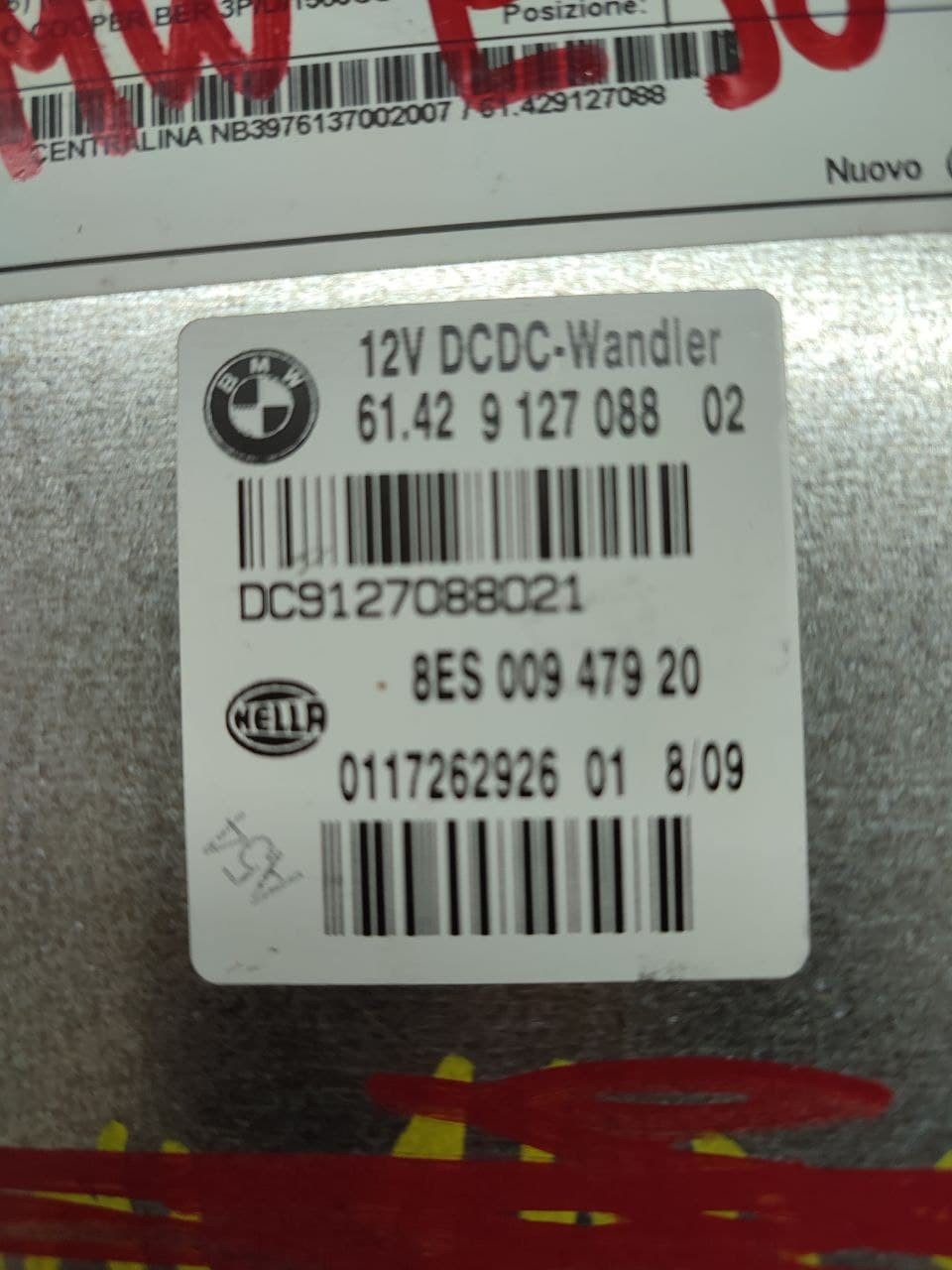Centralina cambio automatico Bmw serie 3 E90 2008 cod 6142 9127088 02