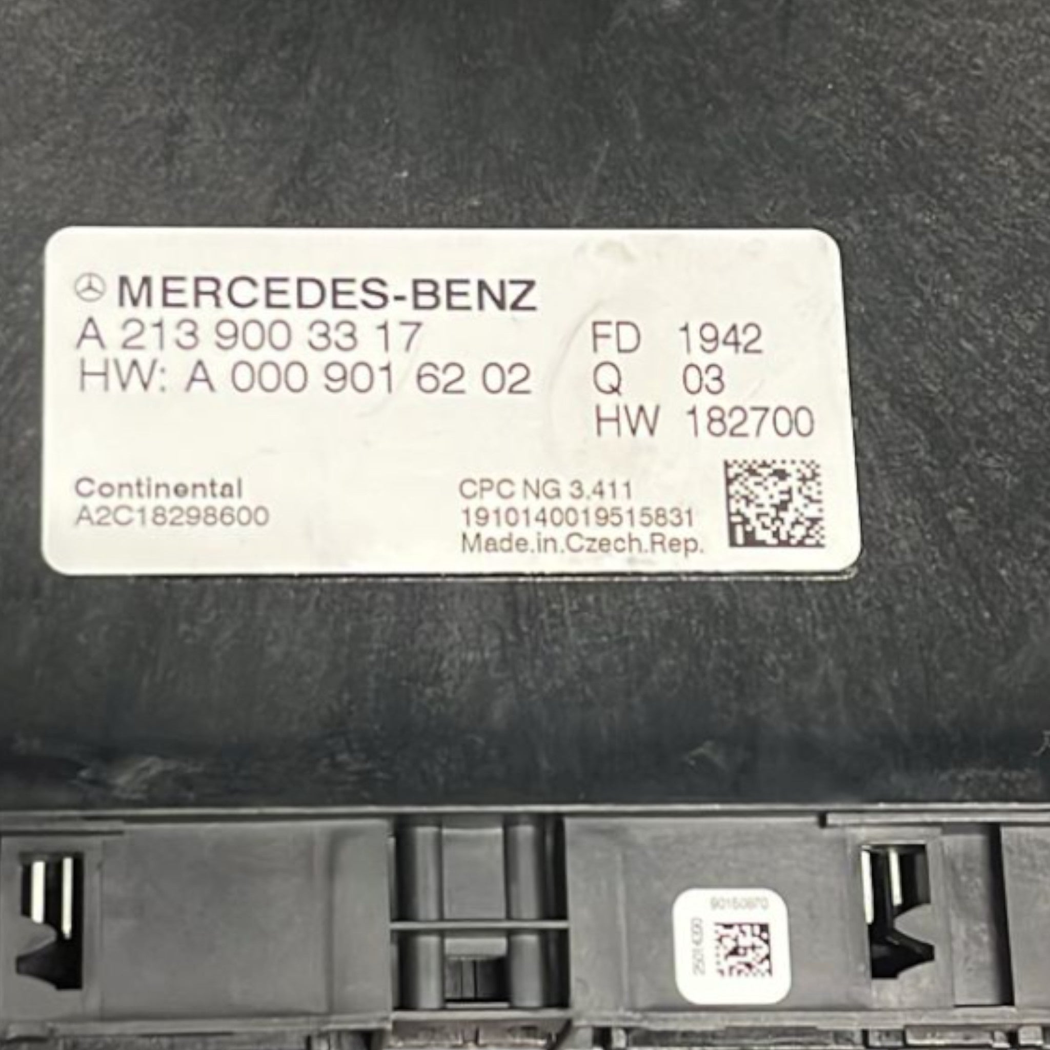 Centralina Cambio Automatico Mercedes Benz Classe B (W247) cod:A0009016202 (2019>)