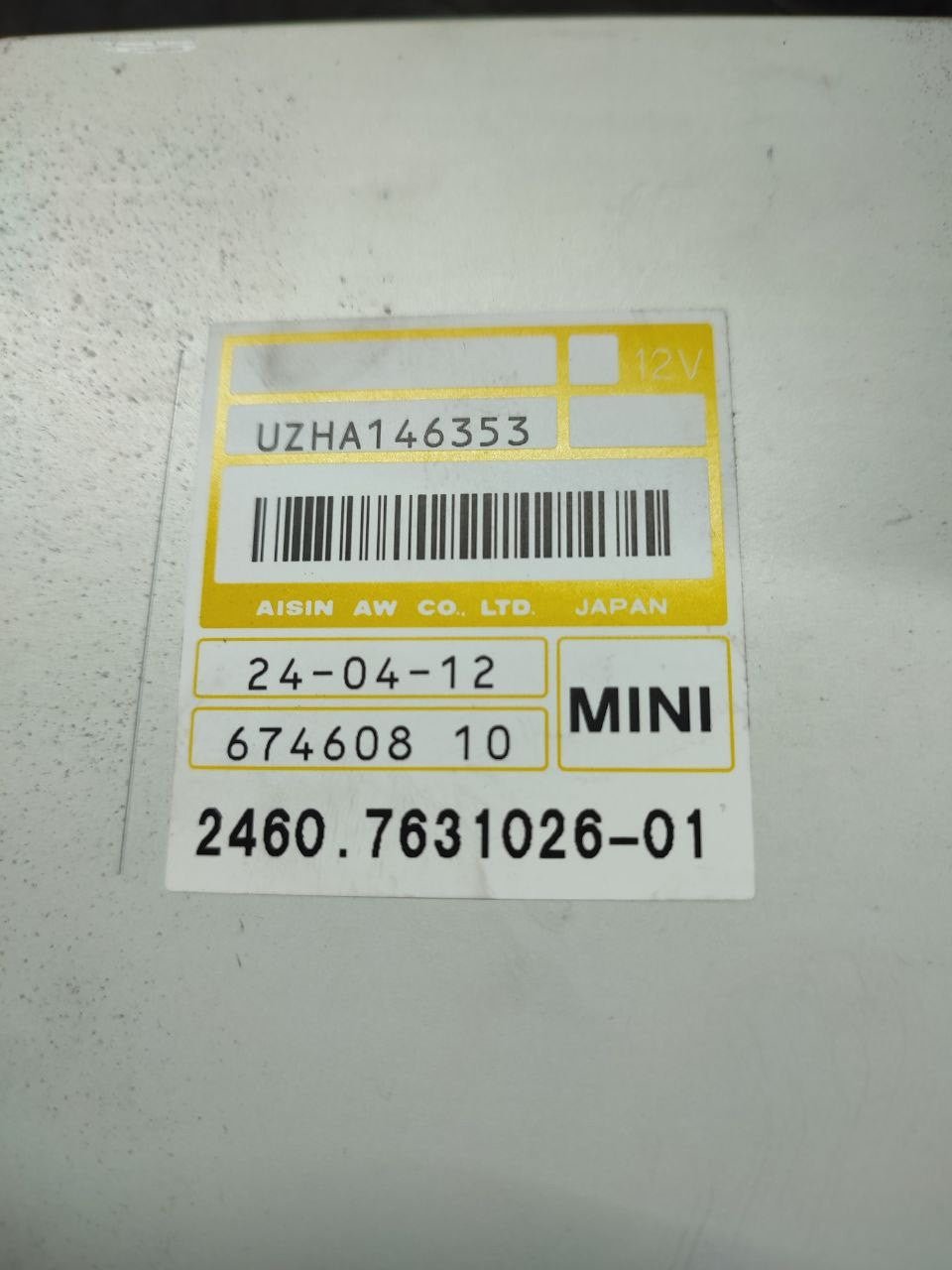 Centralina cambio automatico Mini Cooper D ( r56 - 2009 ) 2.0 D cod 7631026-01