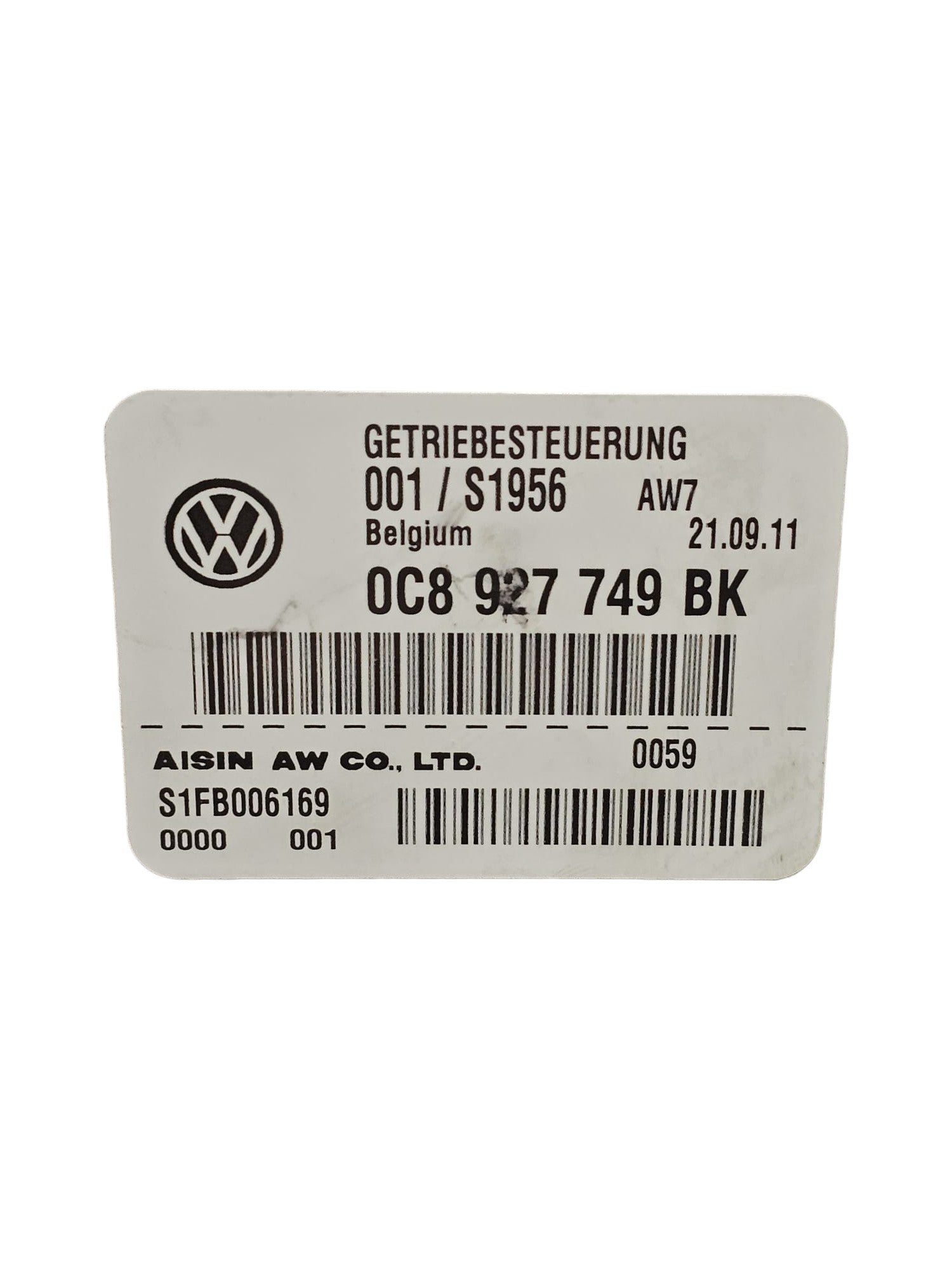 Centralina Cambio Porsche Cayenne 92A Cod:0C8927749BK (2010-2017)