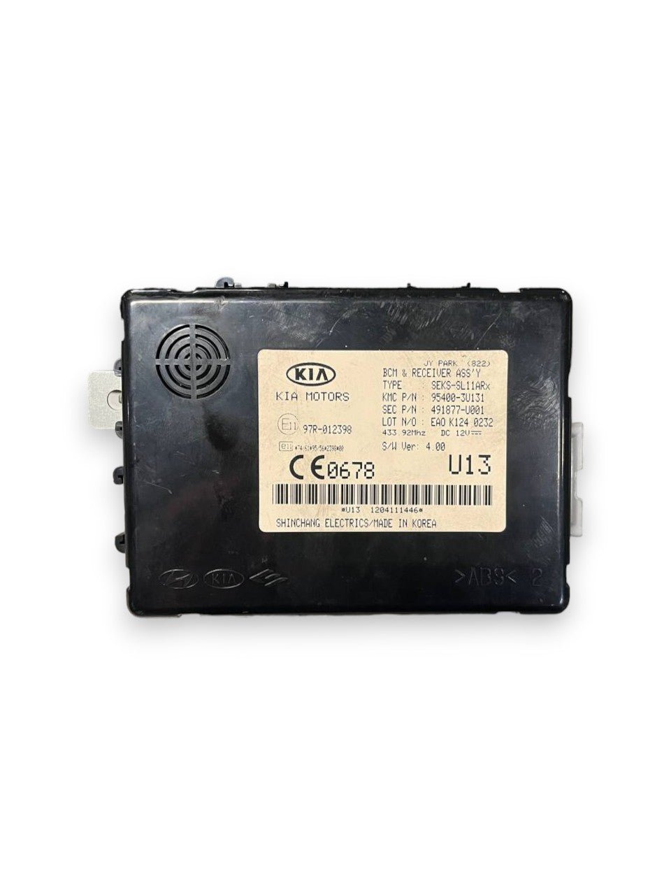 Centralina Chiusura Centralizzata Kia Sportage (2010-2017) COD:97R-012398