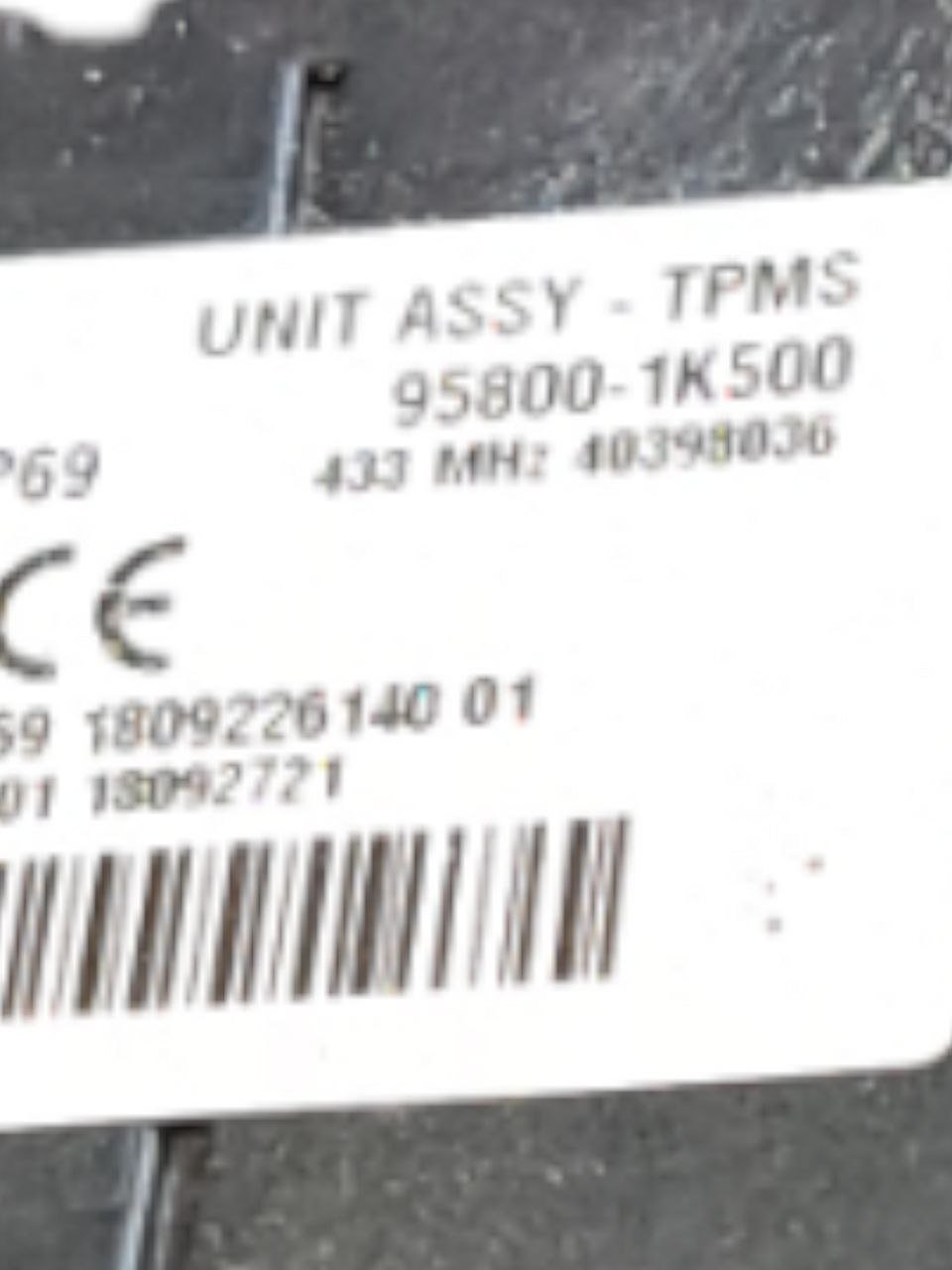 Centralina chiusura Centralizzata porte Hyundai ix20 (2010-2019) COD:95800-1K500