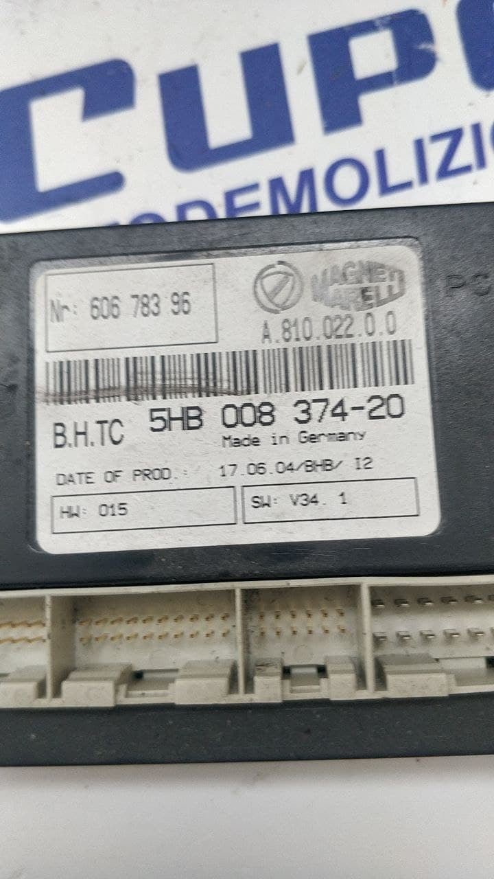 Centralina clima Lancia Thesis cod 6hn008374-17