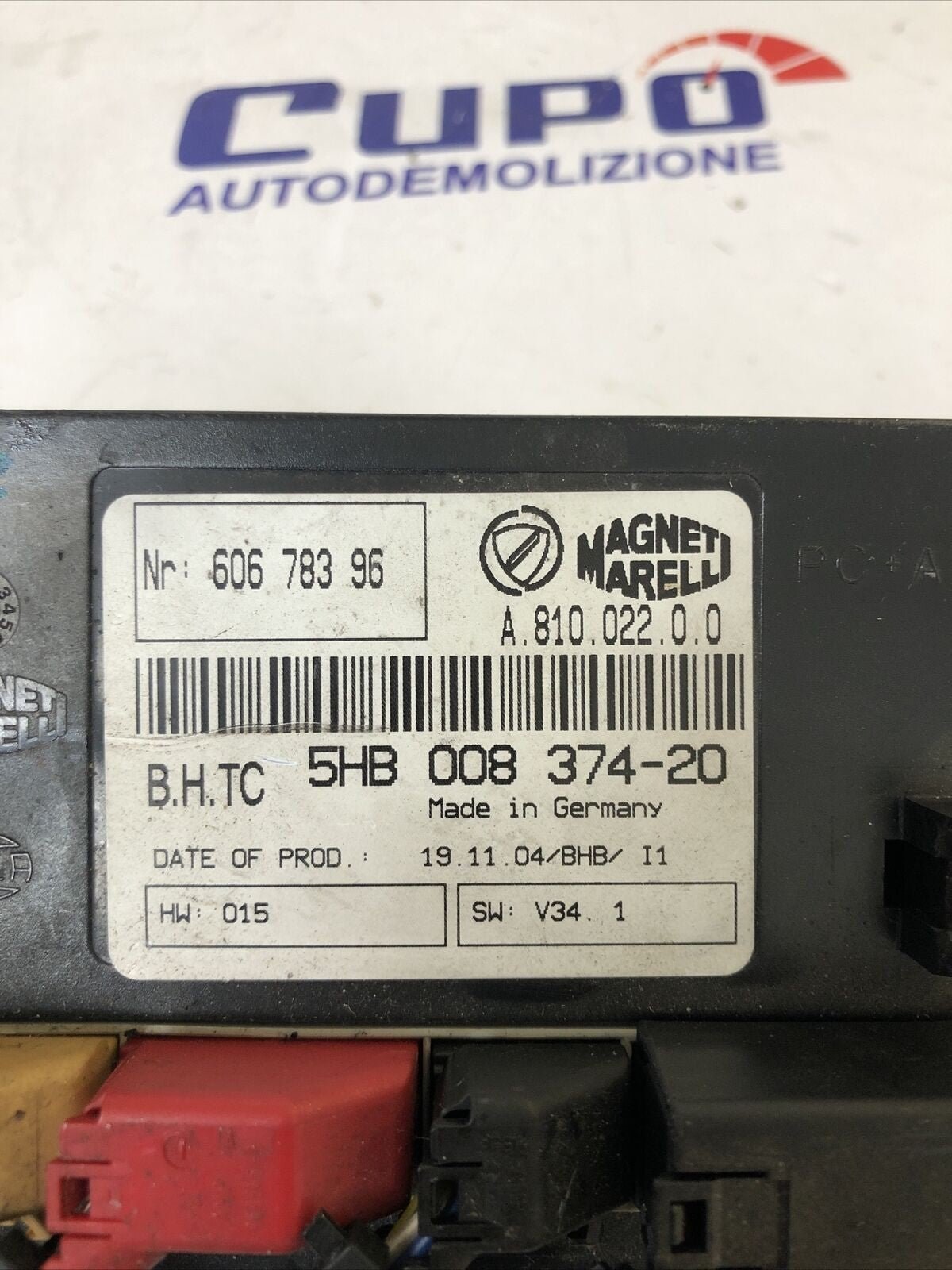 Centralina Clima Lancia Thesis M.Marelli A81002200 5Hb00837420