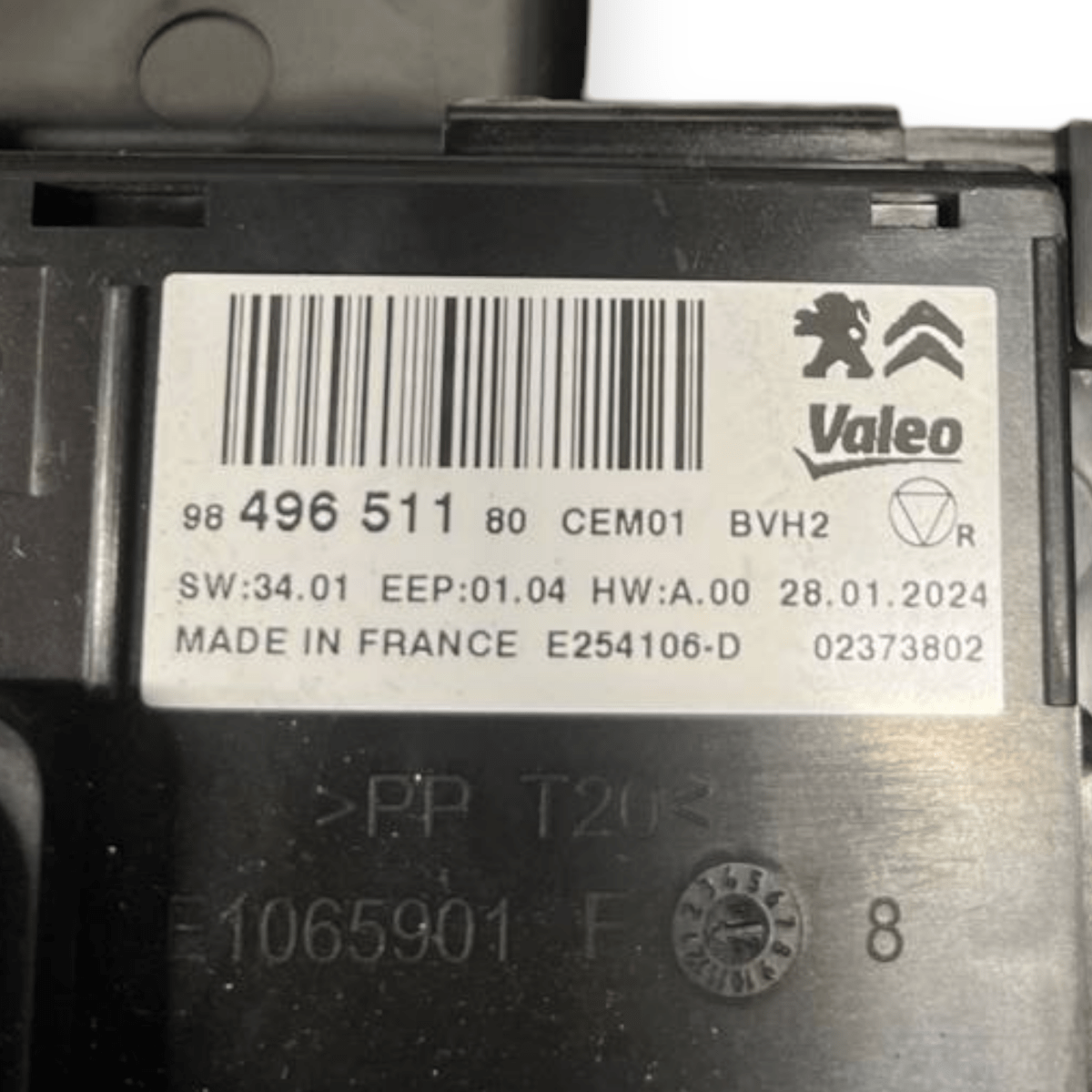 Centralina Climatizzatore Citroen C3 III (2016 al 2023) cod: 9849651180