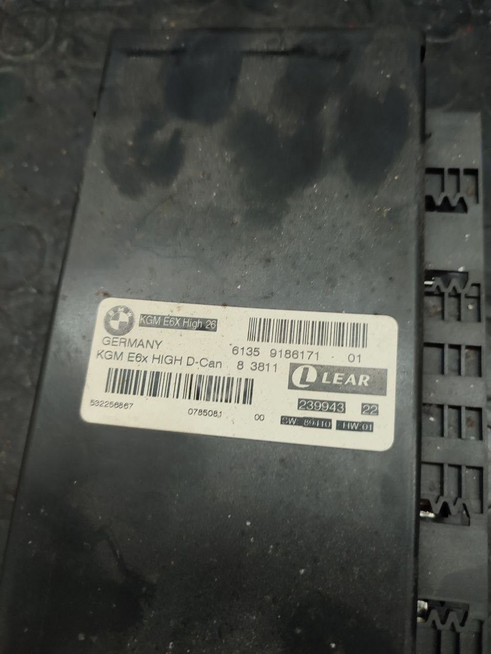 Centralina comfort modulo luci Bmw 520d ( e60 ) cod 6135 9186171
