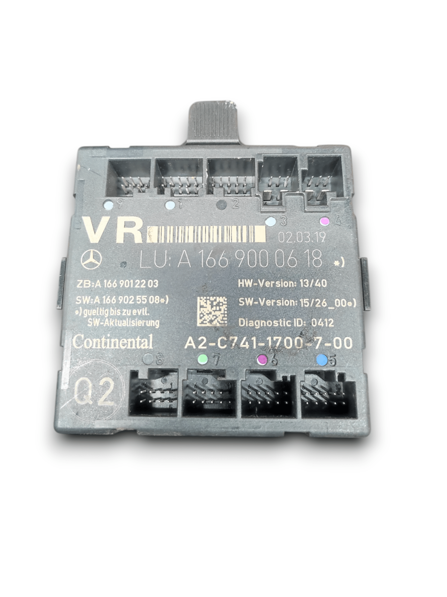 Centralina Comfort Porta Anteriore Destra Mercedes C117 COD: A1669000618 (2013-2019)