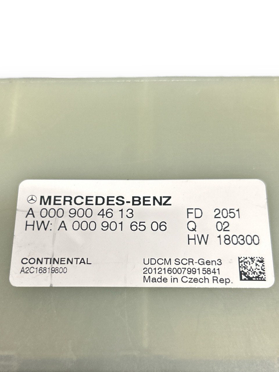 Centralina controllo gas di scarico Mercedes Benz GLC C253 (2016-2023) cod.A0009004613 2.0 diesel