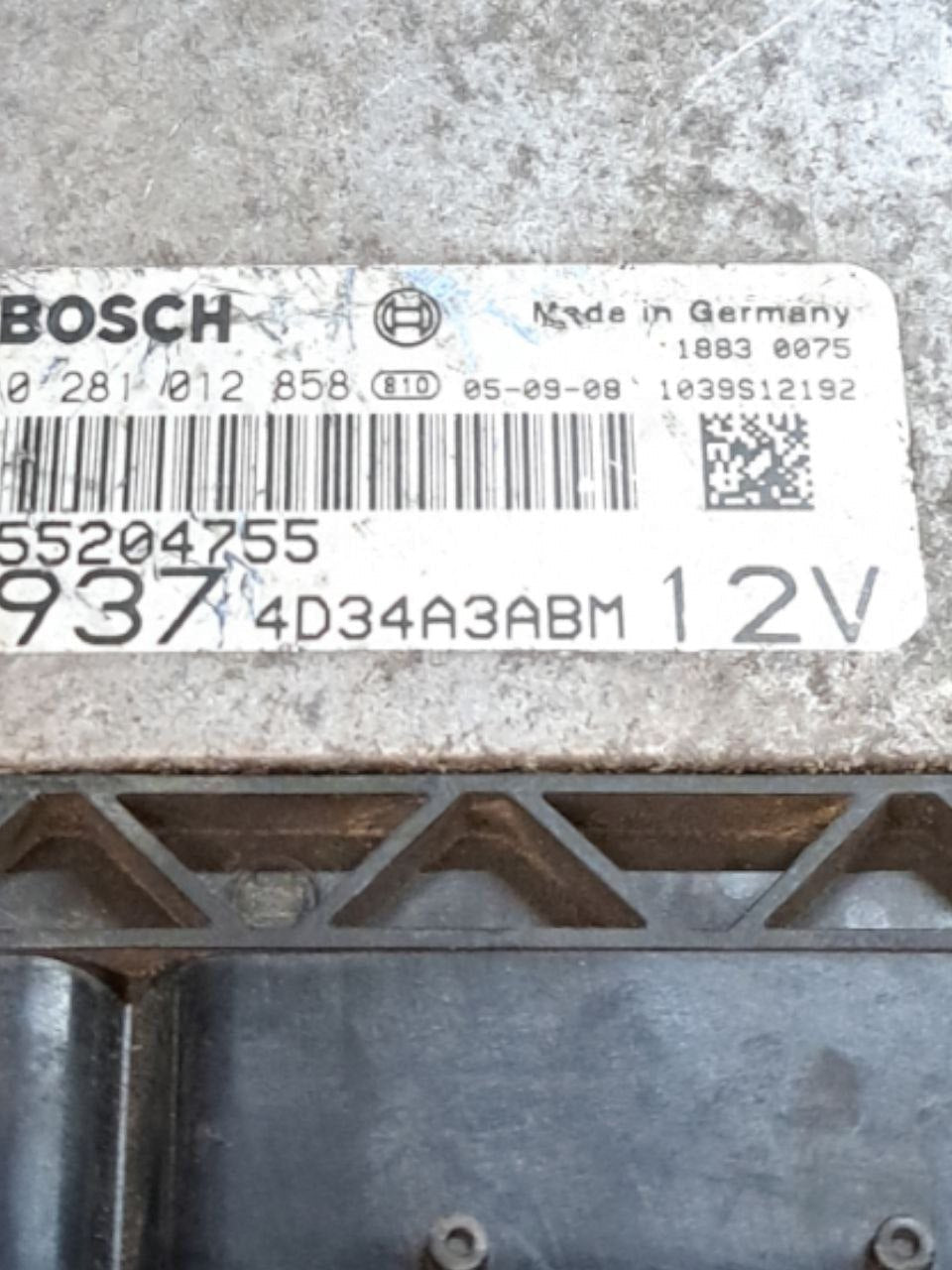 Centralina ECU Motore Alfa Romeo 147 1.9 JTD ( 2000-2005) COD:55204755