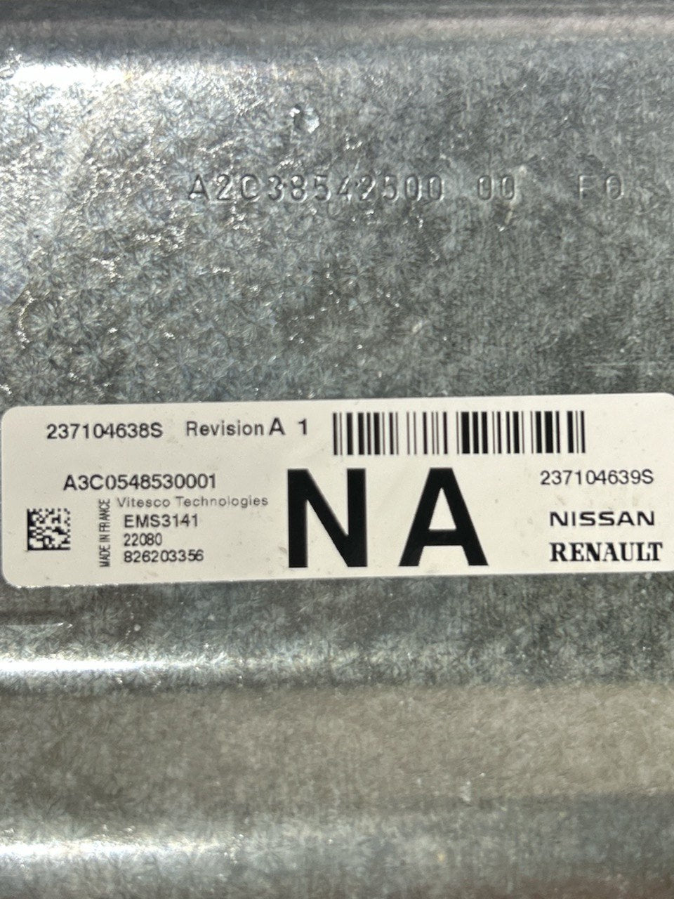 Centralina ECU Motore Dacia Sandero III 1.0 Benzina (2020 > ) cod.237104639S