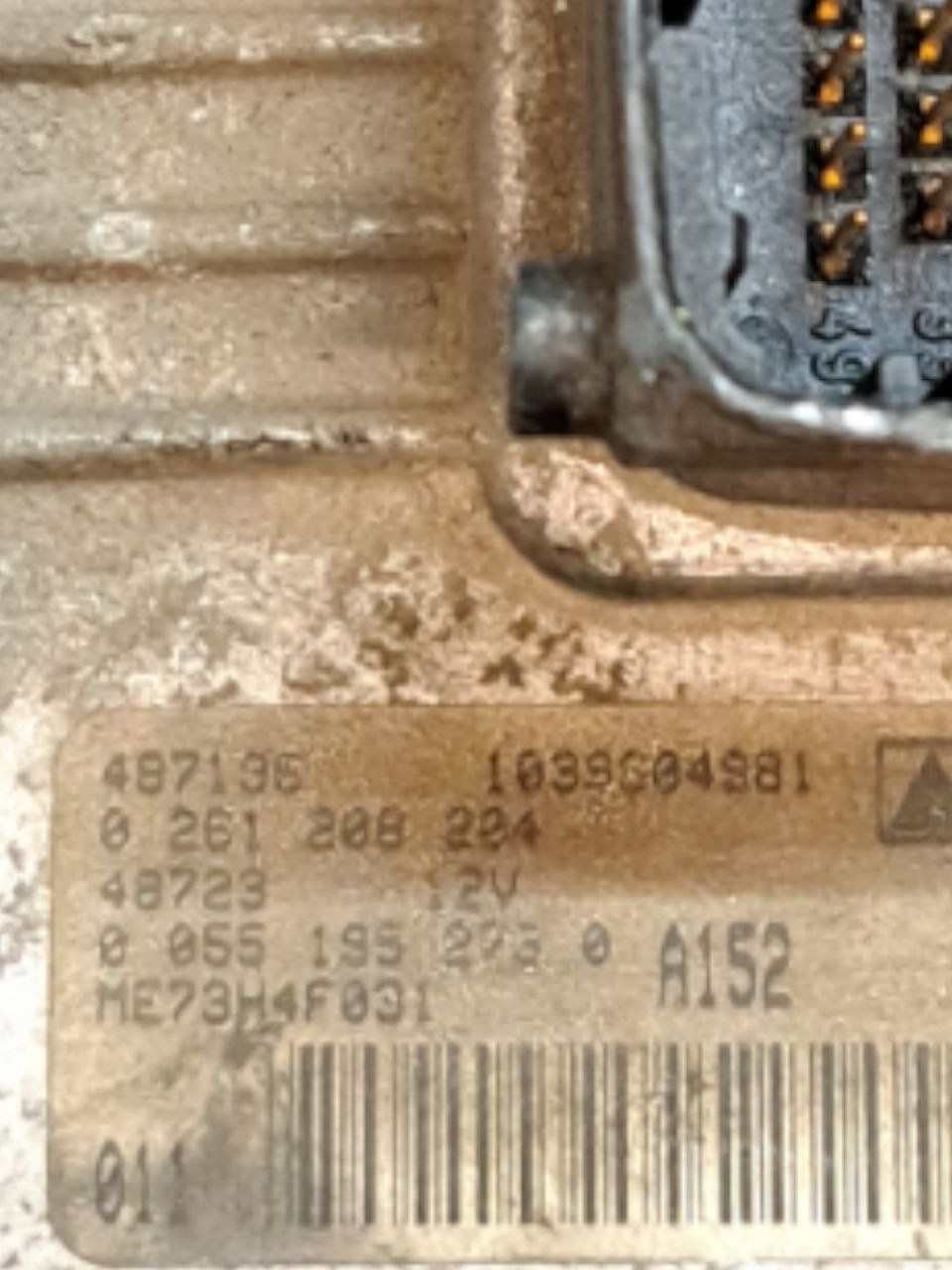 Centralina Ecu Motore Fiat Stilo 1.4 benzina (2001-2010) COD:0261208204