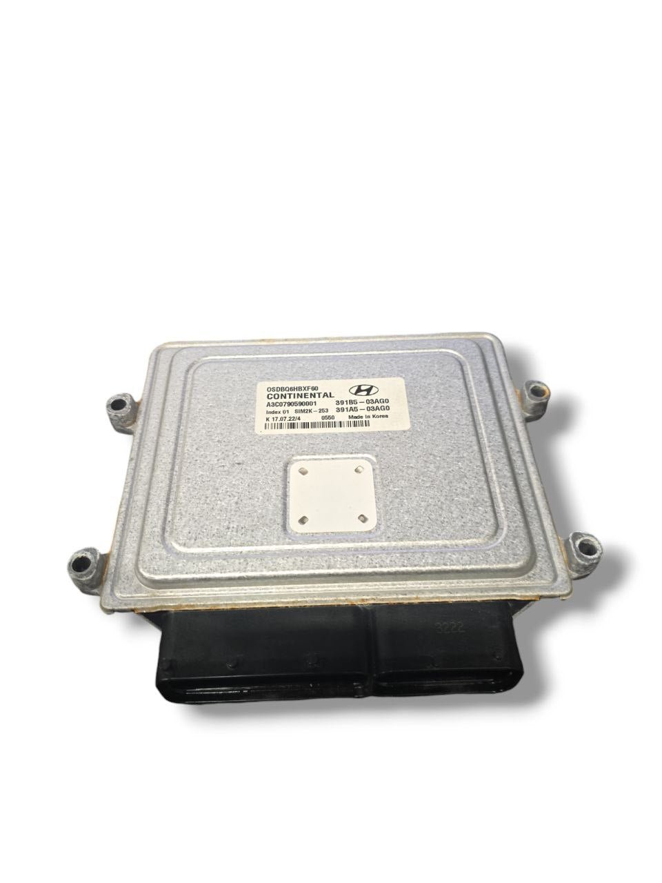 Centralina Ecu Motore Hyndai Kona Cod : 391B5-03AG0 1.6 Benzina-Hybrid (2017>)