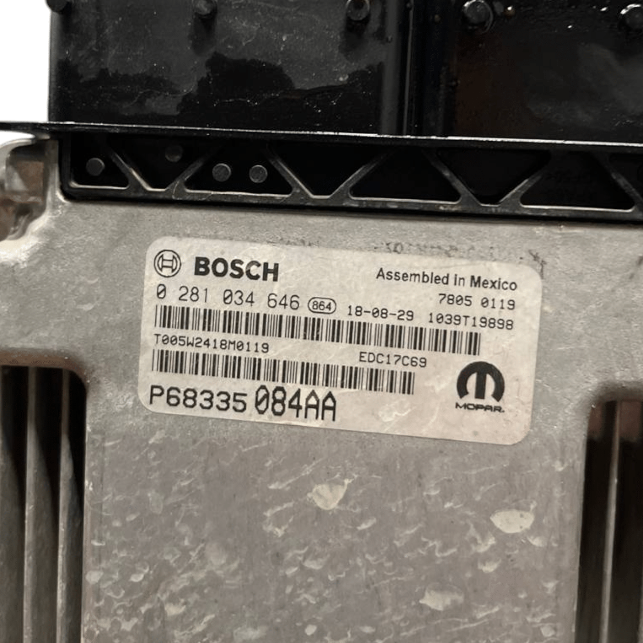 Centralina Ecu Motore Jeep Cherokee KL 2.2 Diesel (2013-2023) cod.P68234027AB / 0281034646