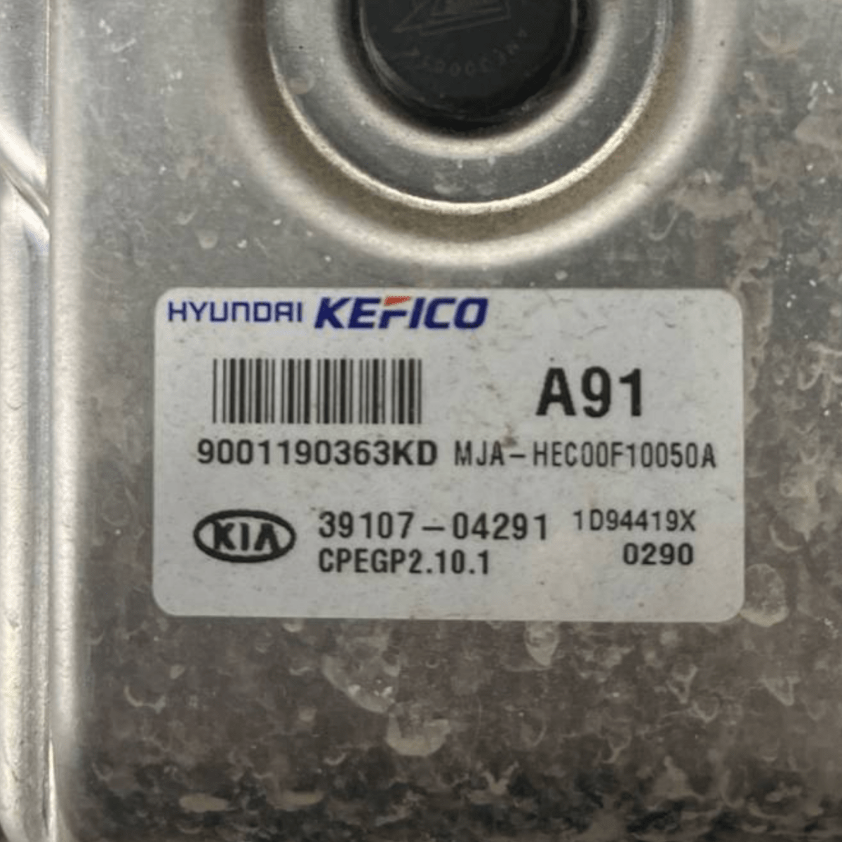 Centralina Ecu Motore Kia Picanto III JA 1.0 Benzina (2017 -) cod: 39107-04291