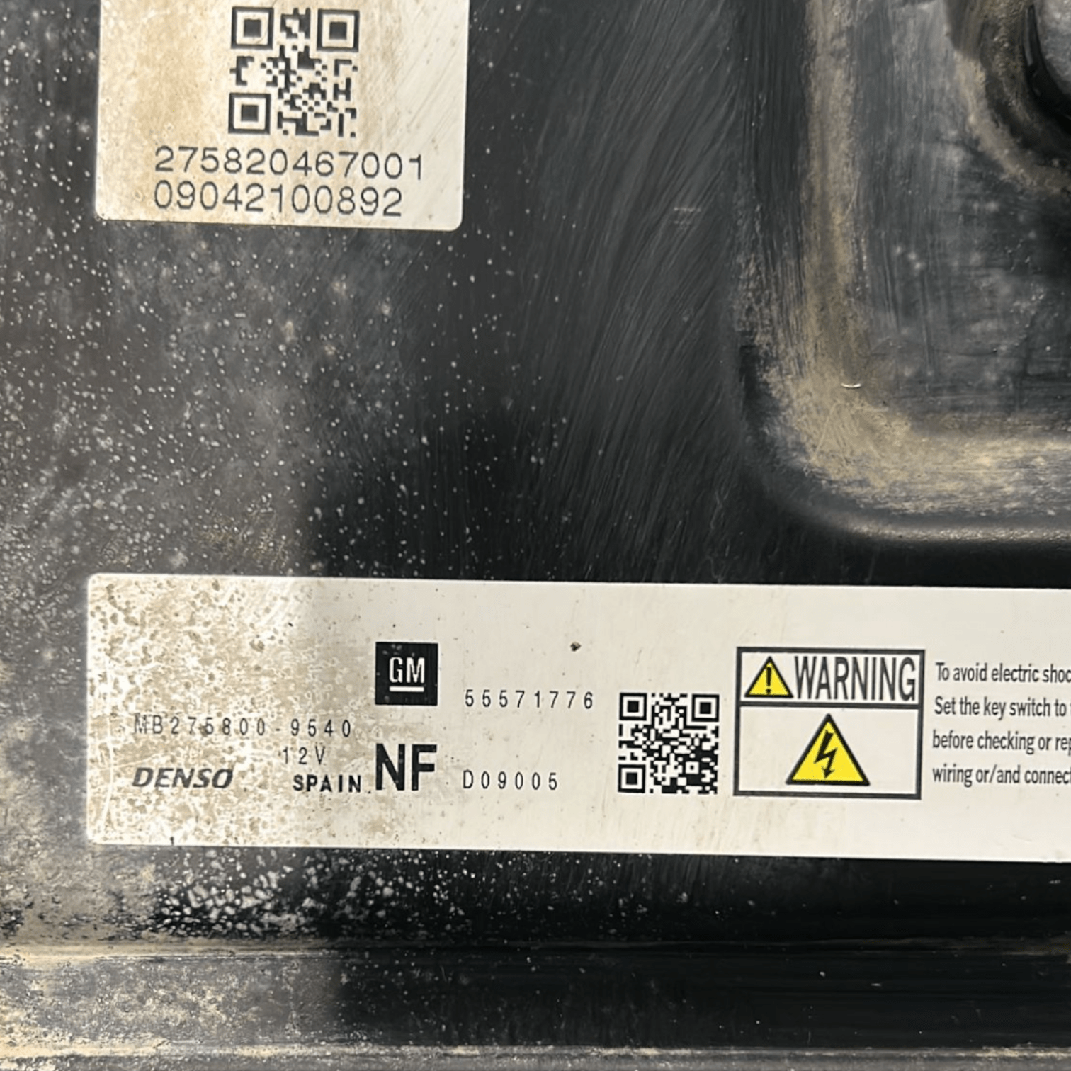 Centralina ECU Motore Opel Astra H 1.7 Diesel cod:MB275800-9540 (2004 > 2011)
