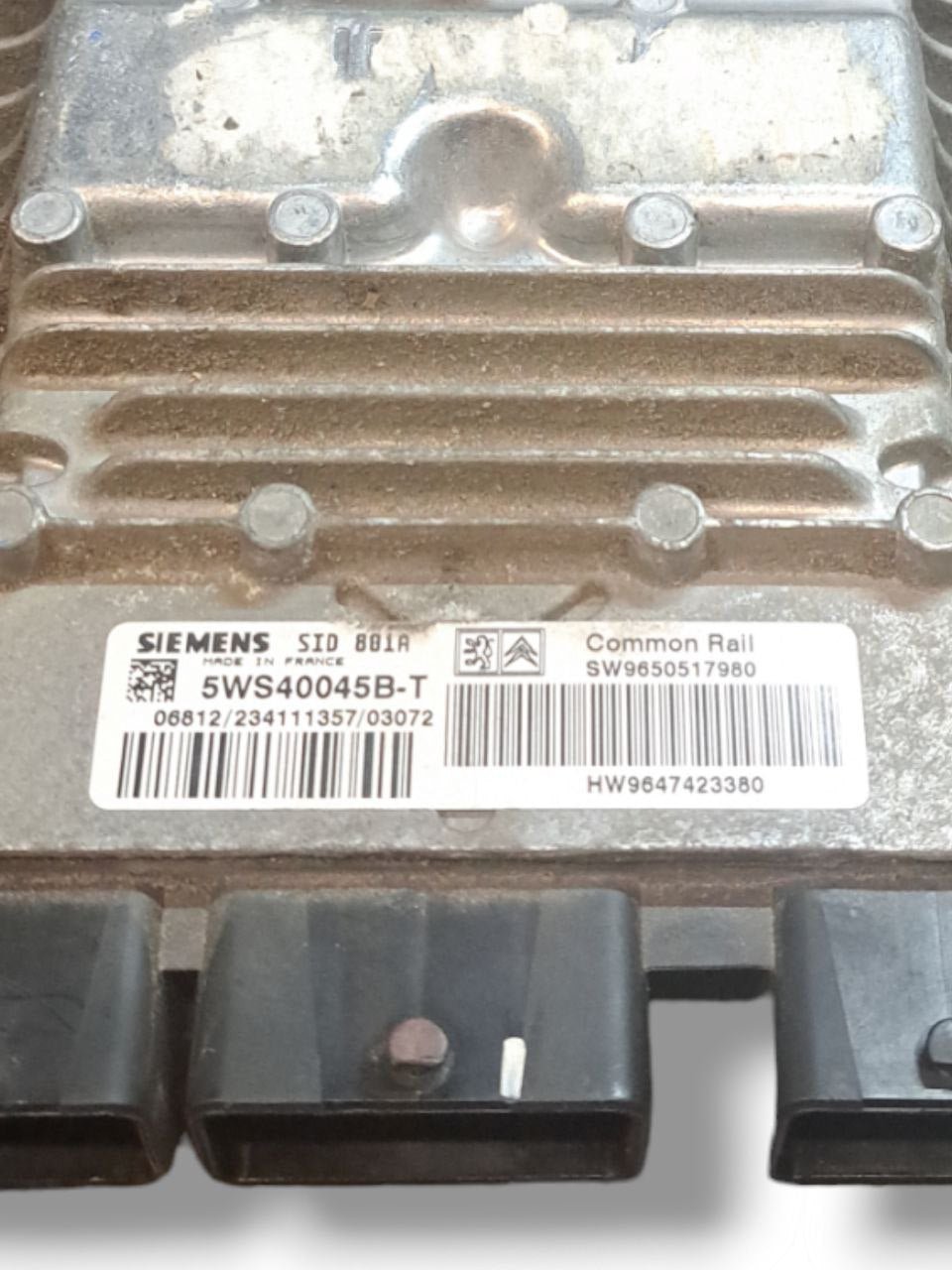 Centralina Ecu Motore Peugeot 307 2.0 Diesel (2001-2005) COD:9650517980
