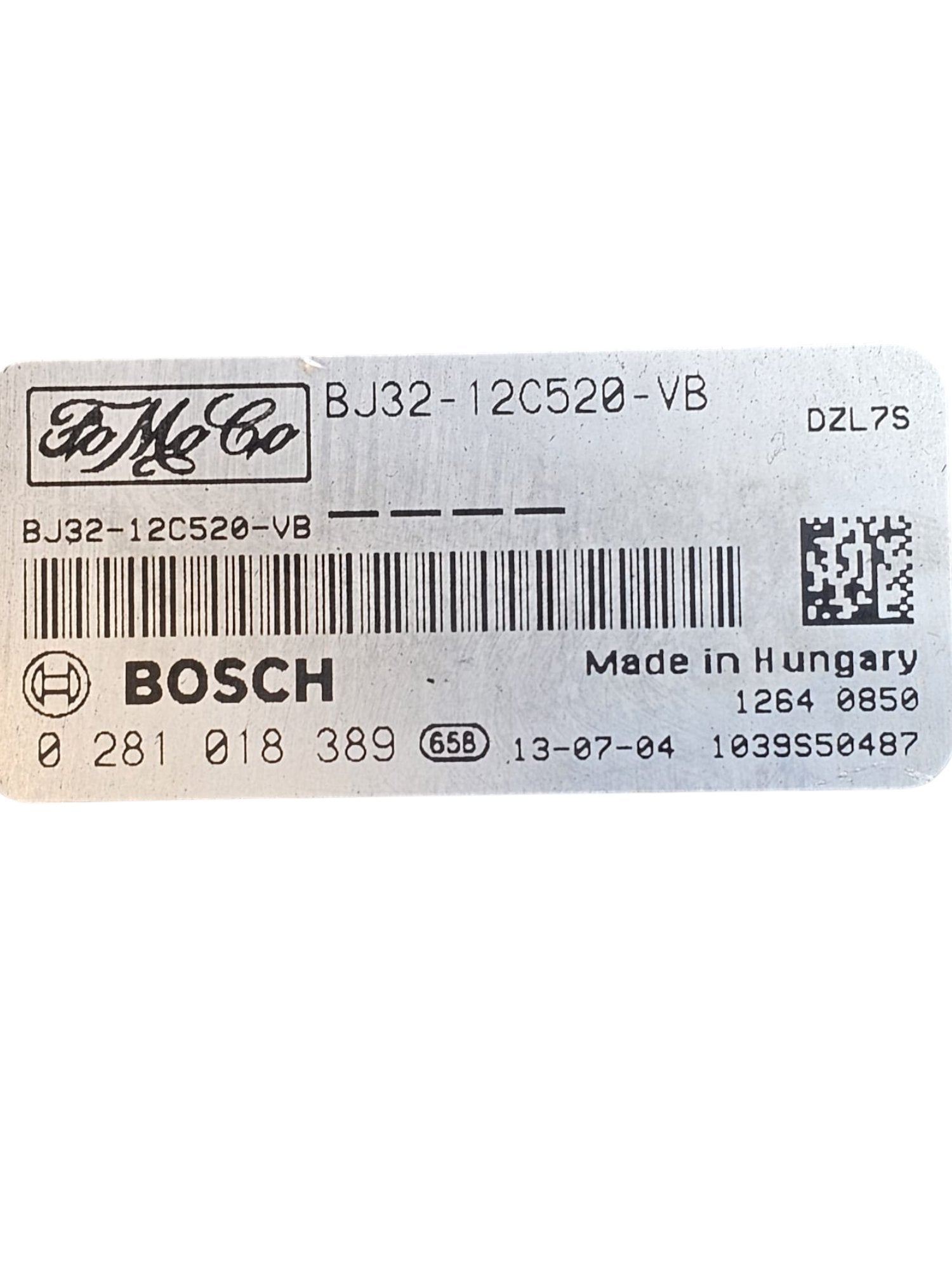 Centralina ECU Motore Range Rover Evoque L538 2.2 Diesel Cod:BJ32-12C520-VB (2011-2018)