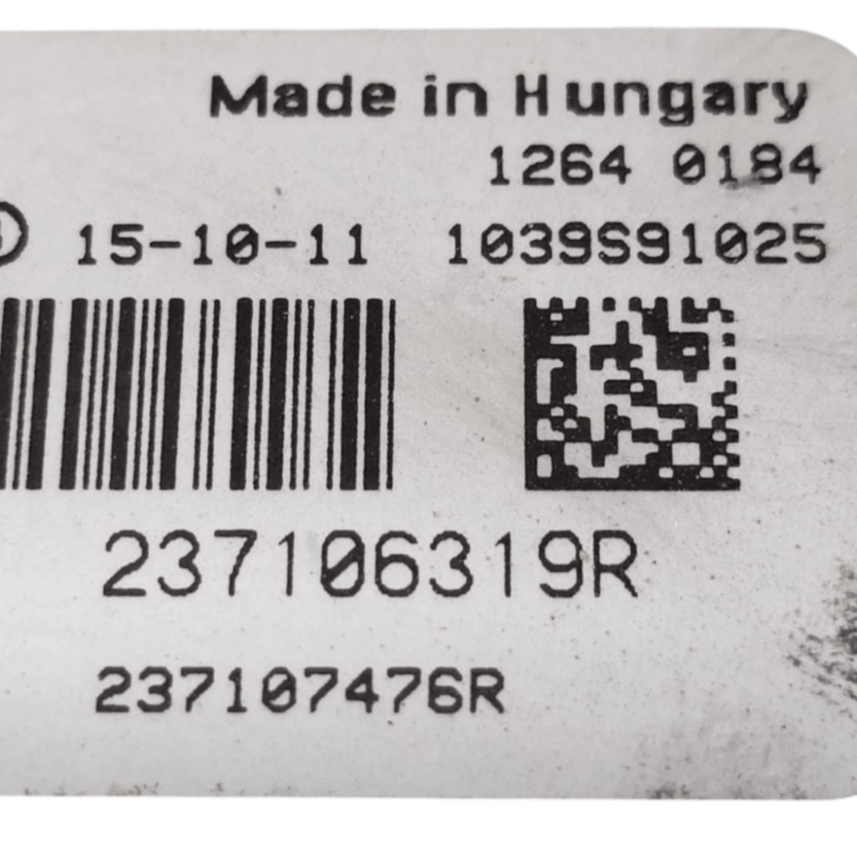Centralina ecu motore renault clio iv 1.5 diesel cod: 237102213r (2012-2019)