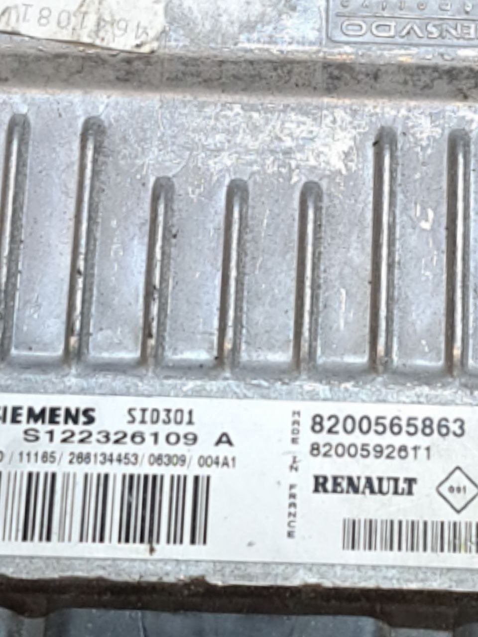 Centralina ecu motore Renault Megane  1.5 DCI (2007) COD:8200565863