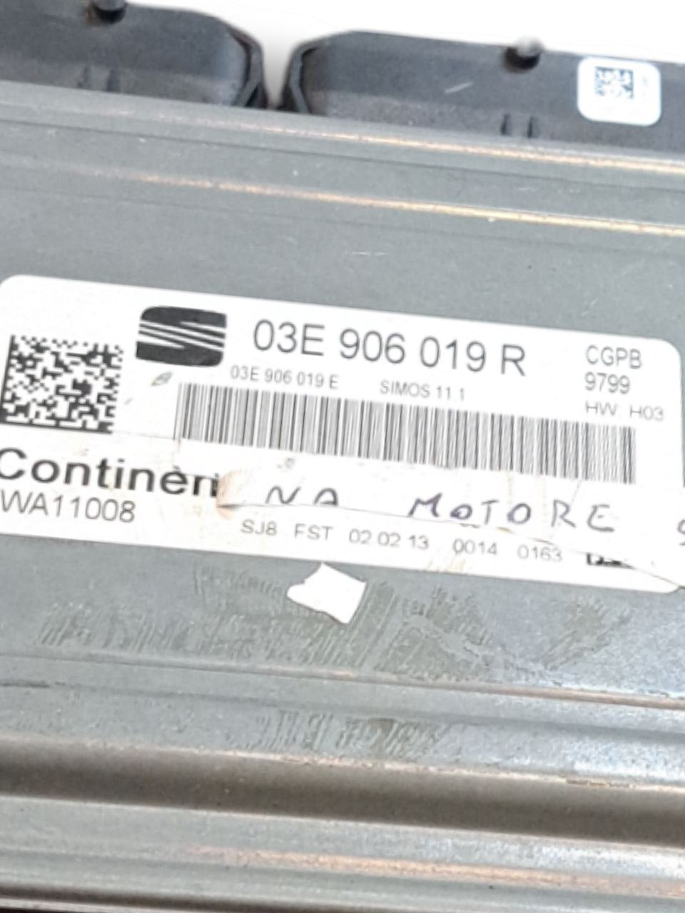 Centralina Ecu Motore Seat Ibiza 1.2 Benzina MK4 (2008-2017) COD:03E906019R