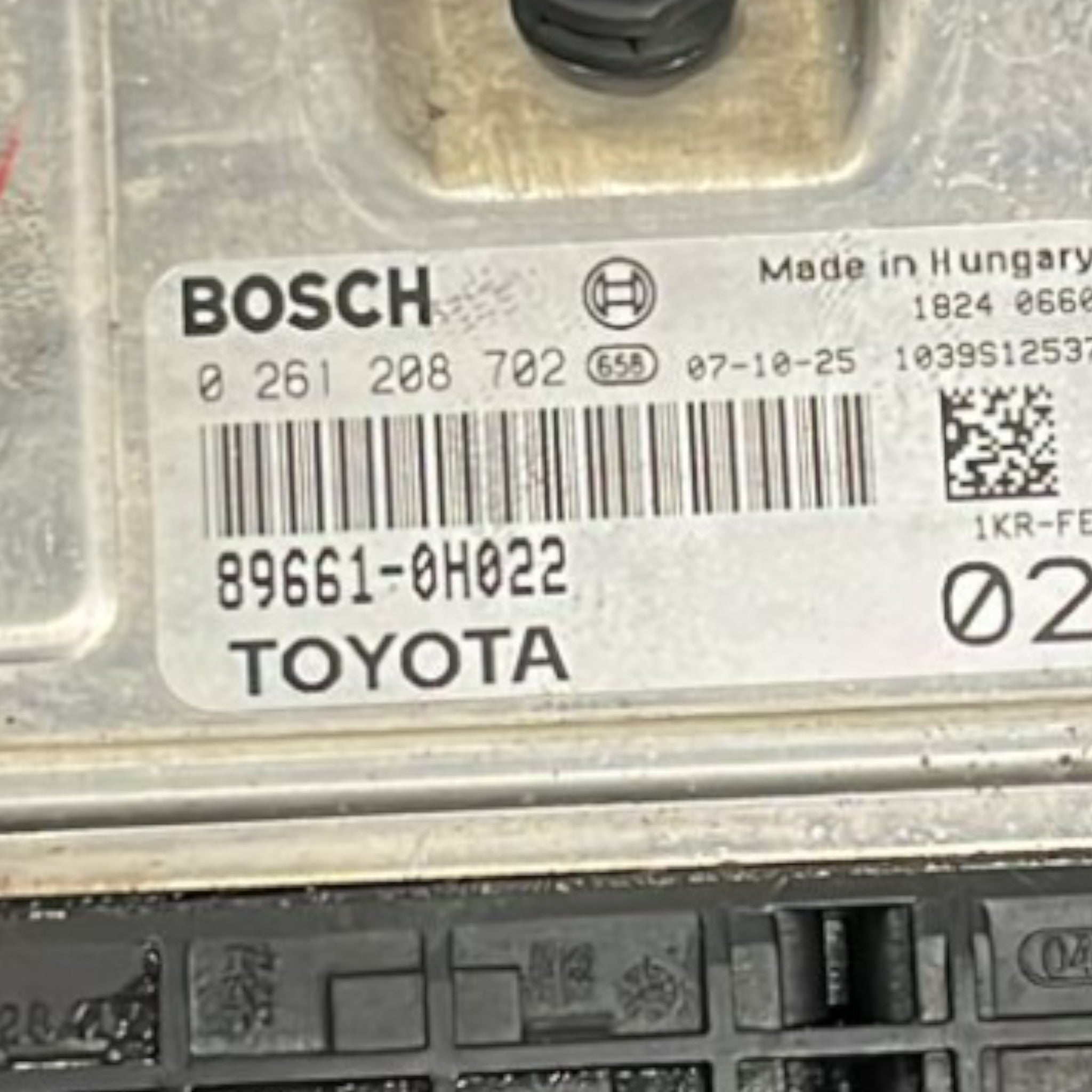 Centralina ECU Motore Toyota Aygo cod:0261208702 (2005 >2014)