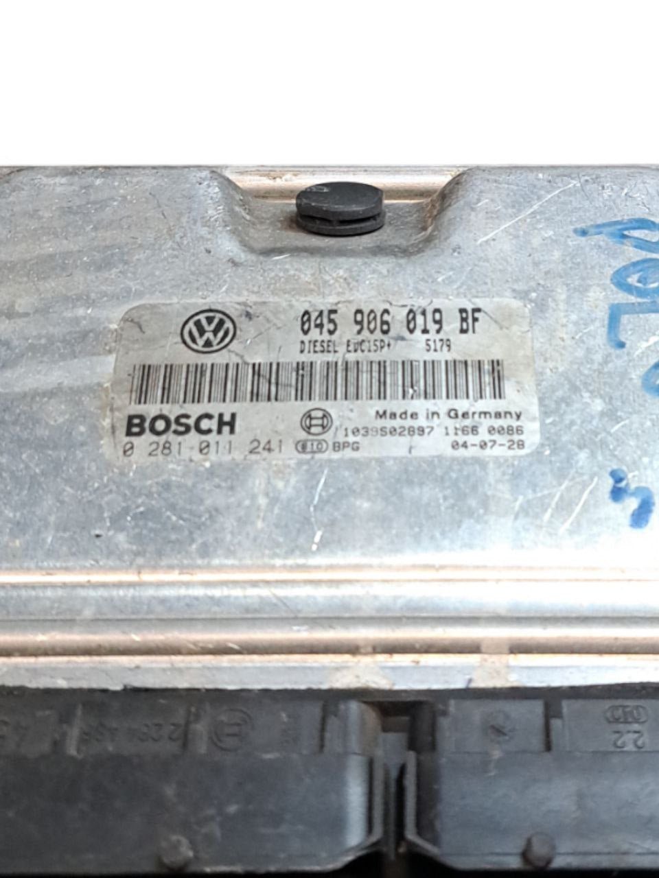 Centralina Ecu Motore Volkswagen Polo 9N ( 2007 ) 1.4 Diesel  COD:045906019BF