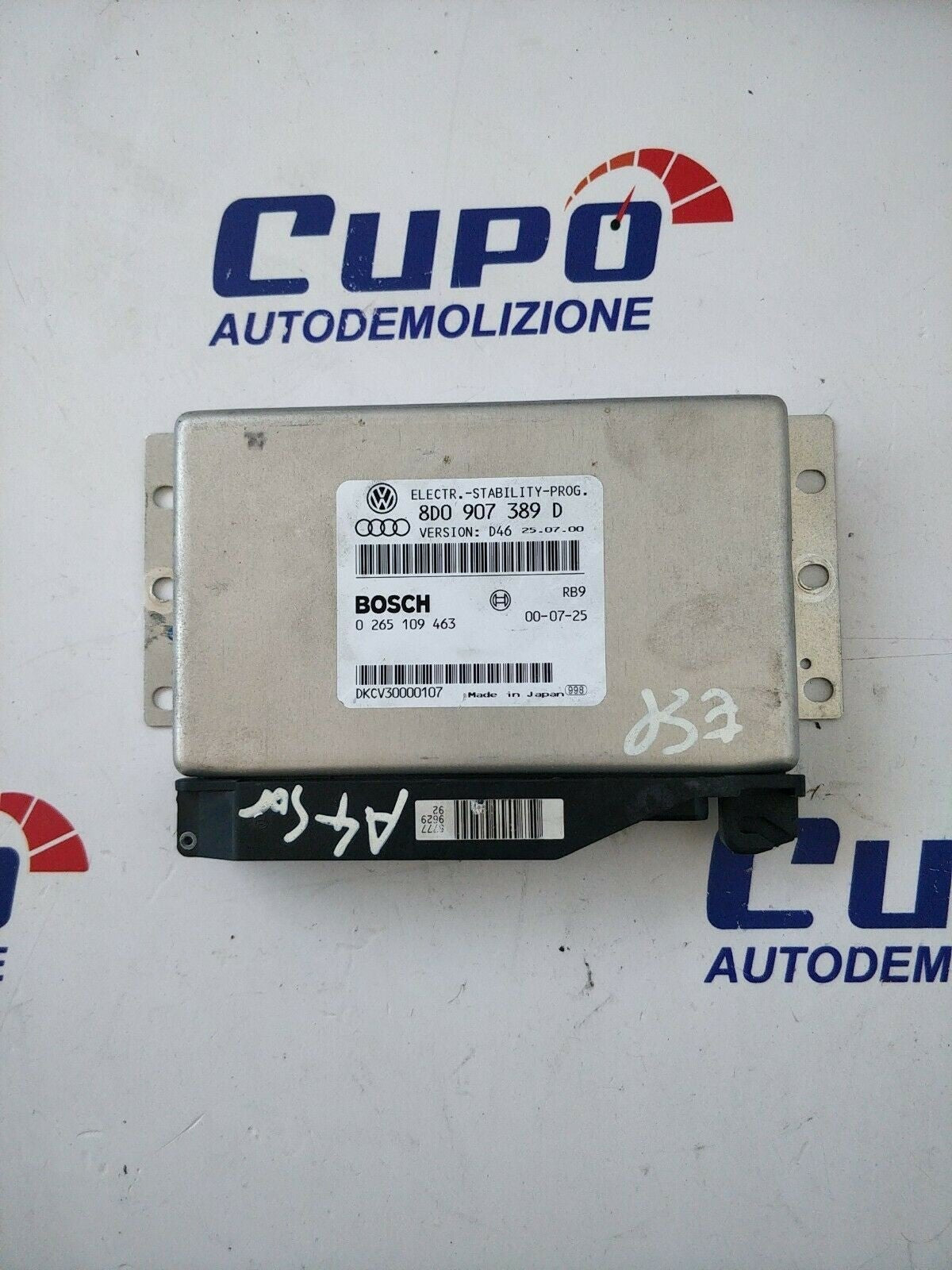 Centralina ESP controllo della stabilità Bosch Audi A4 8E 8d0907389d 0265109463