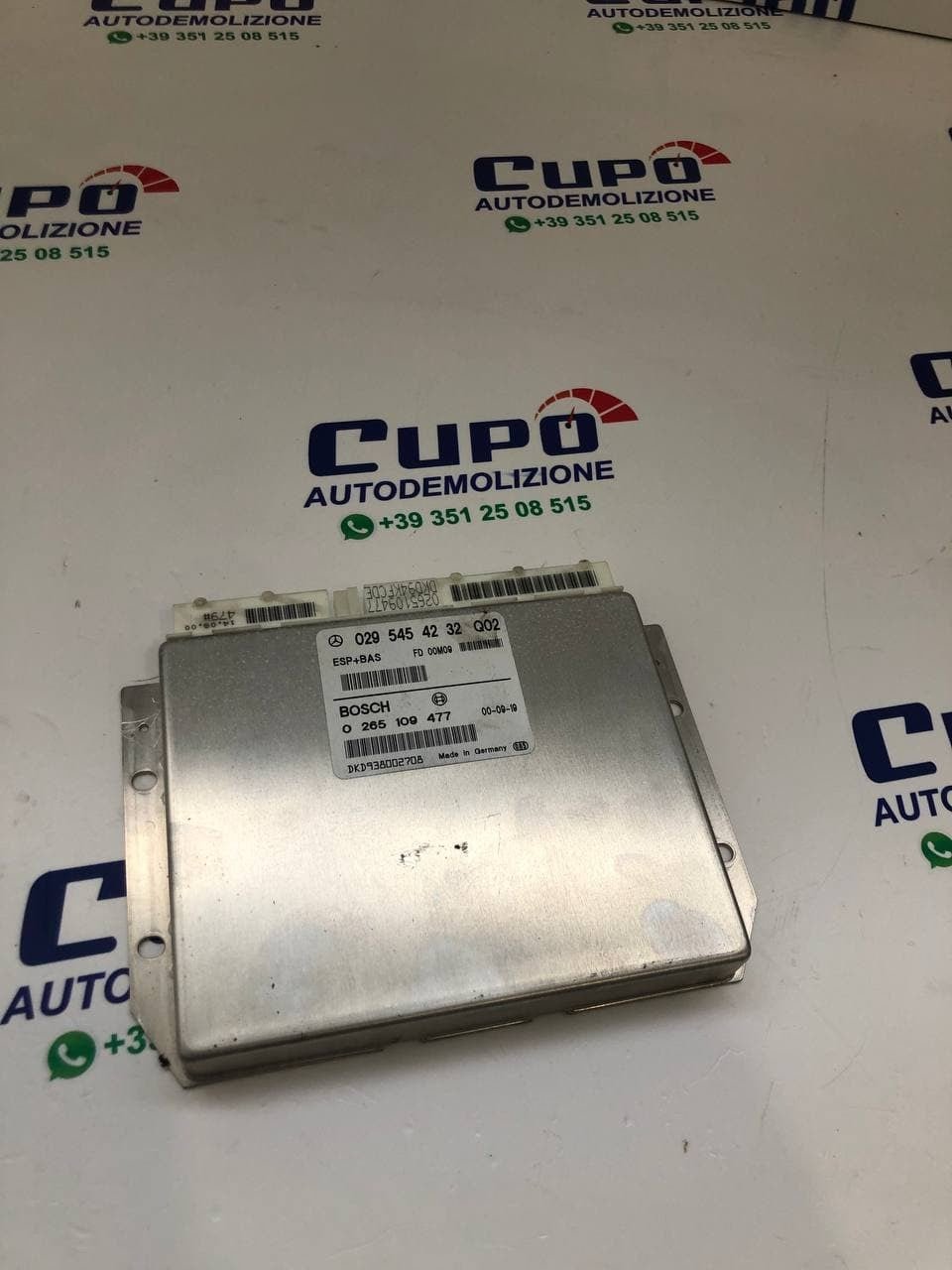 Centralina ESP MERCEDES Classe A W168 1° Serie 1999 0295454232Q02