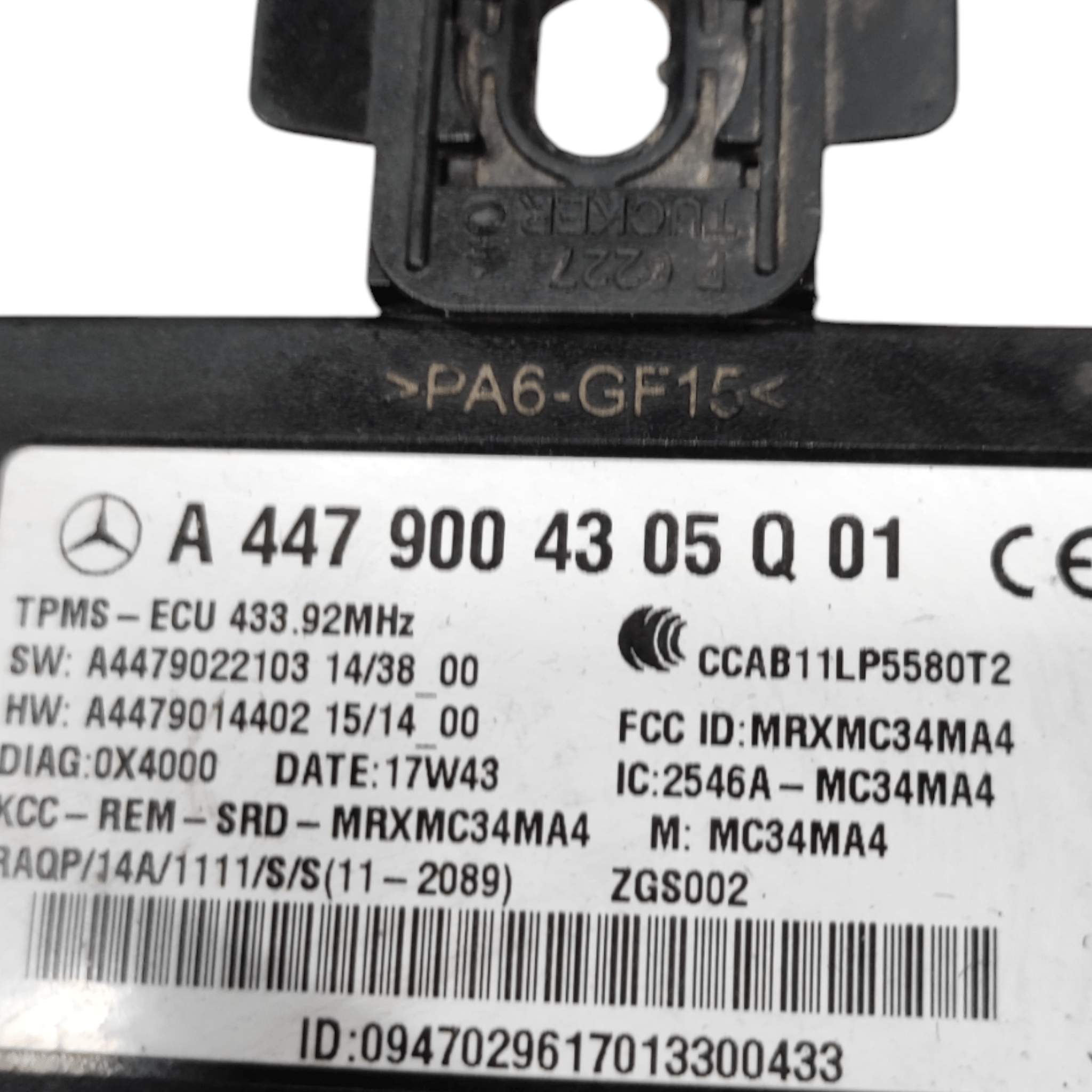 Centralina ESP Mercedes Vito W447 COD: A4479004305 (2014>)