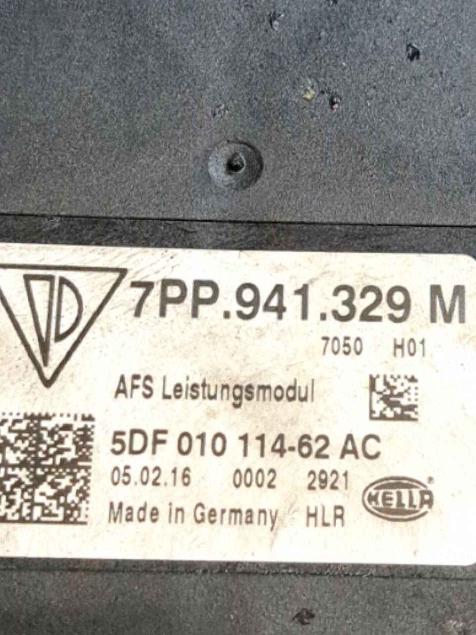 Centralina fari Audi A3 8V (2017) COD:7PP941329M