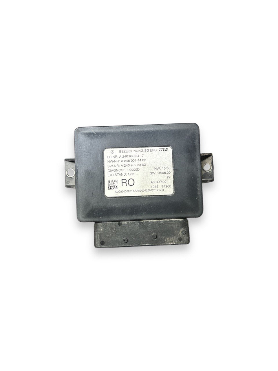 Centralina Freno A Mano / Di Stazionamento Mercedes Benz Classe B (W246) (2011 > 2018) cod.A2469003417