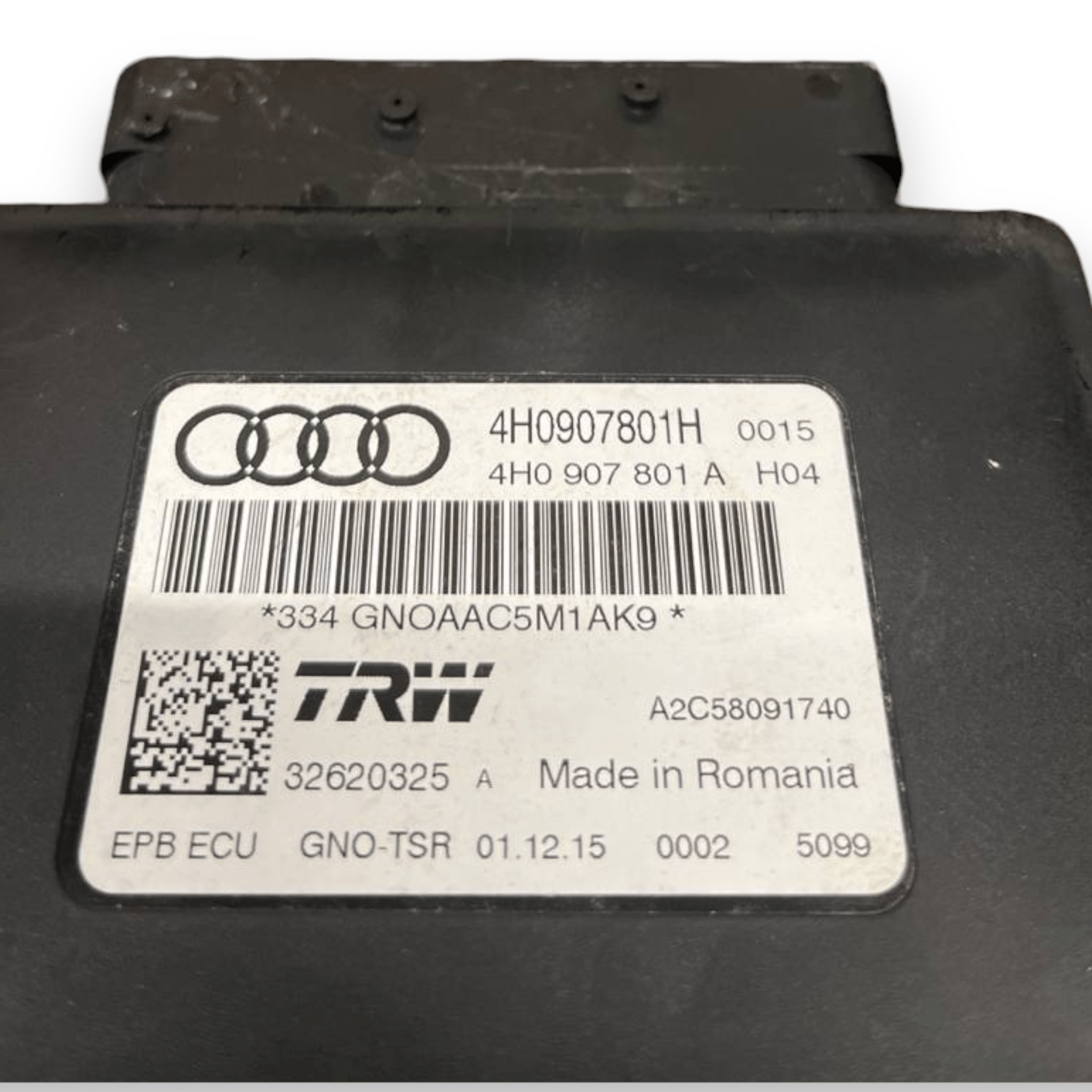 Centralina Freno a Mano / Stazionamento Audi A6 C7 (2011 al 2018) cod: 4H0907801H