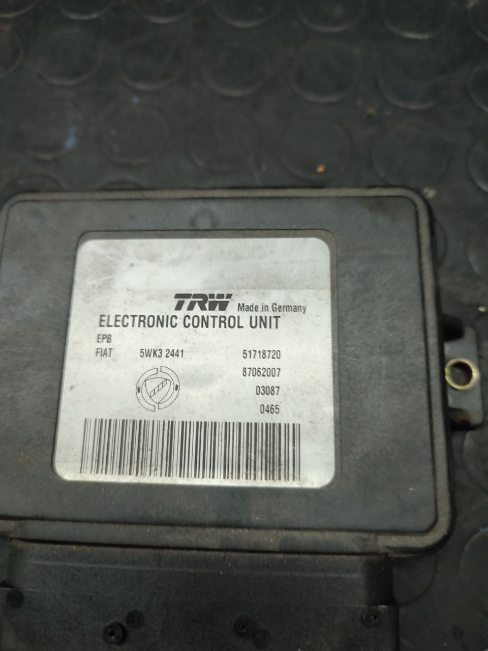 Centralina freno di stazionamento Lancia Thesis cod 51718720