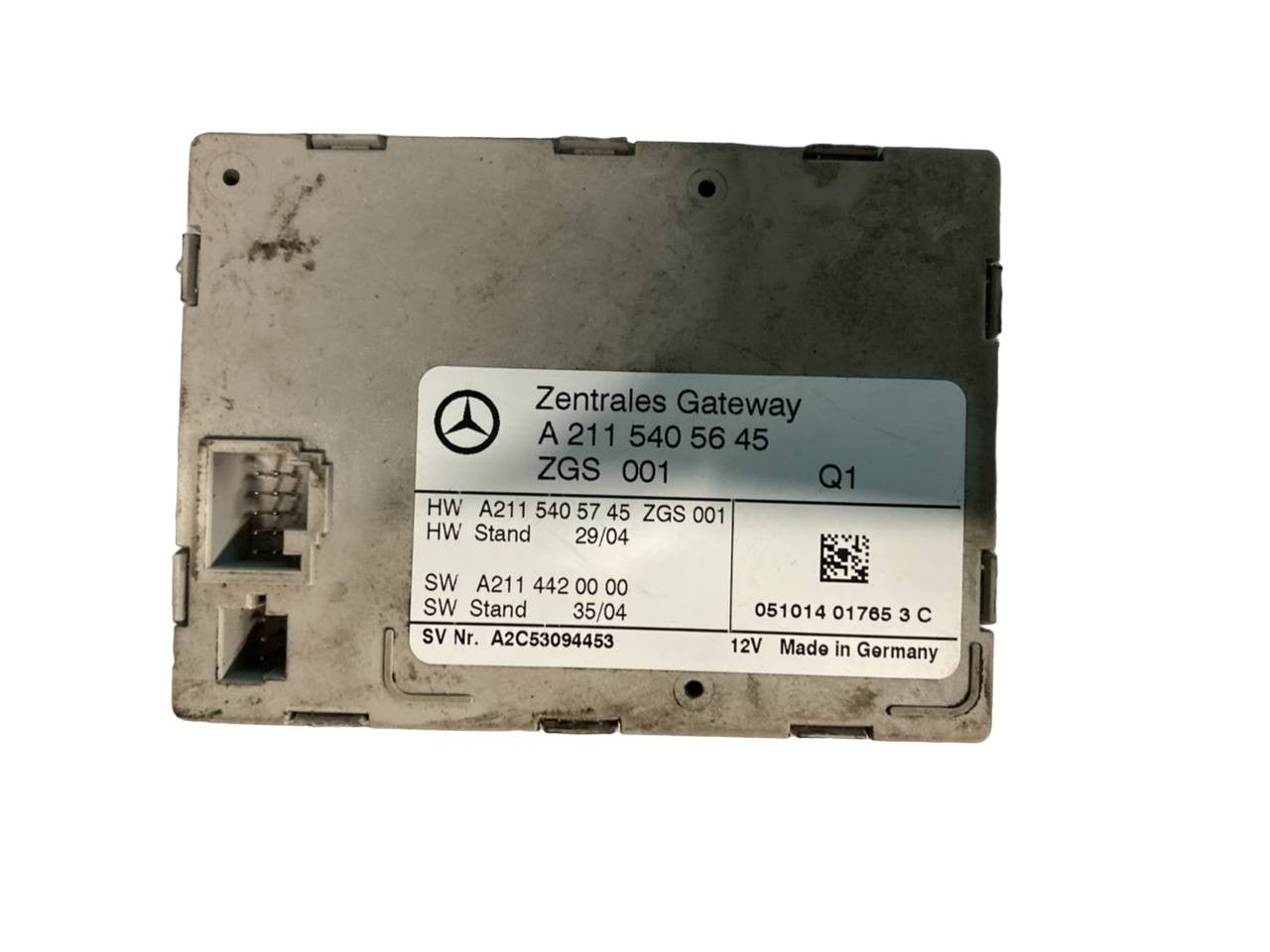 Centralina gateway chiusura centralizzata Mercedes Cls (c219 - 2007) cod:a2115405645