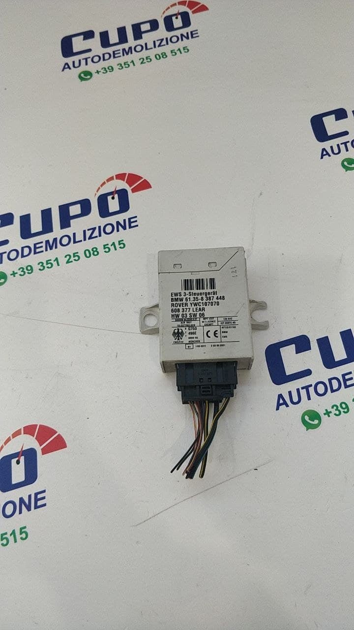 Centralina Immobilizer Mini One ( r50 r53 ) cod 6135-8387448 - BIBA-RICAMBI
