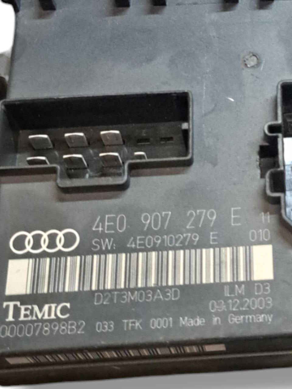 Centralina Modulo Comfort  Audi  A8 4E (2003-2009) COD:4E0907279E