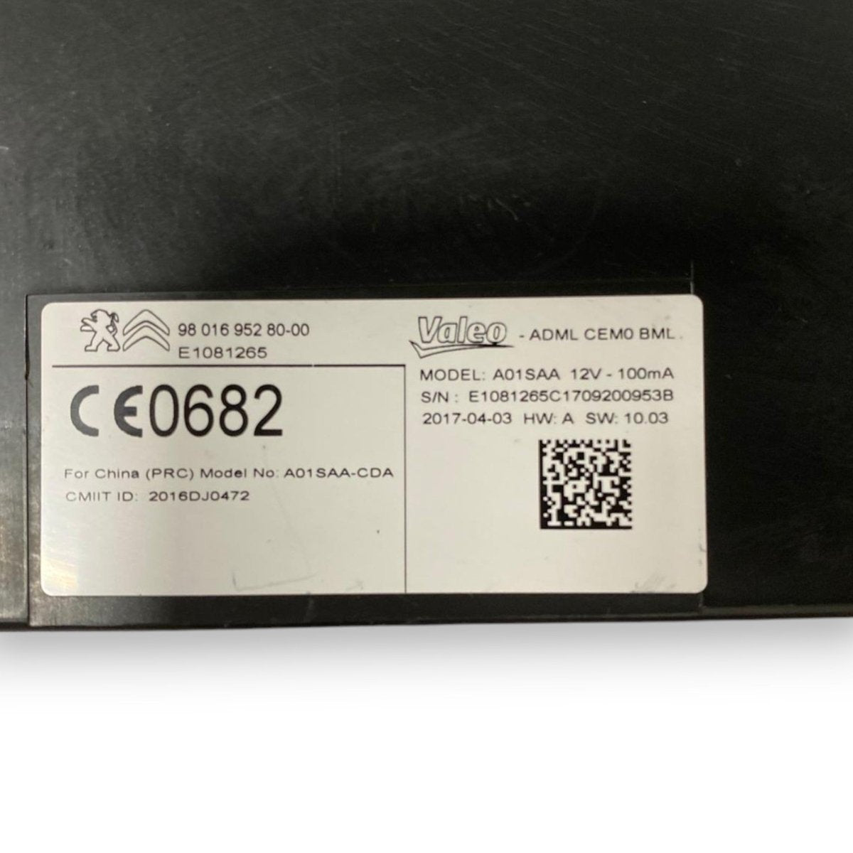 Centralina / modulo comfort Peugeot 308 (2013-2021) Cod: E1081265
