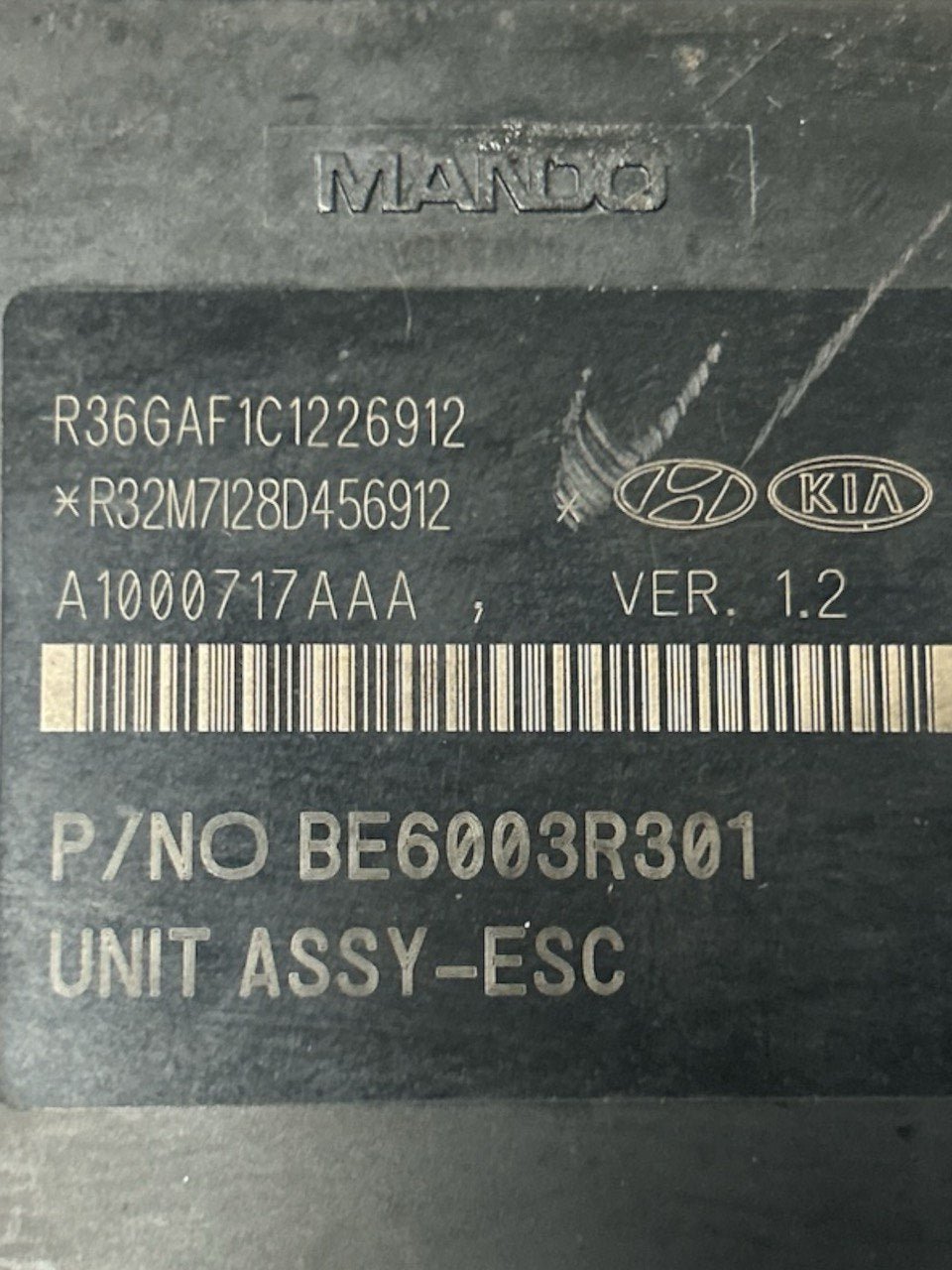 Centralina / Pompa ABS Kia Sportage 1.7 Diesel (2010 > 2016) cod.58920-F1110