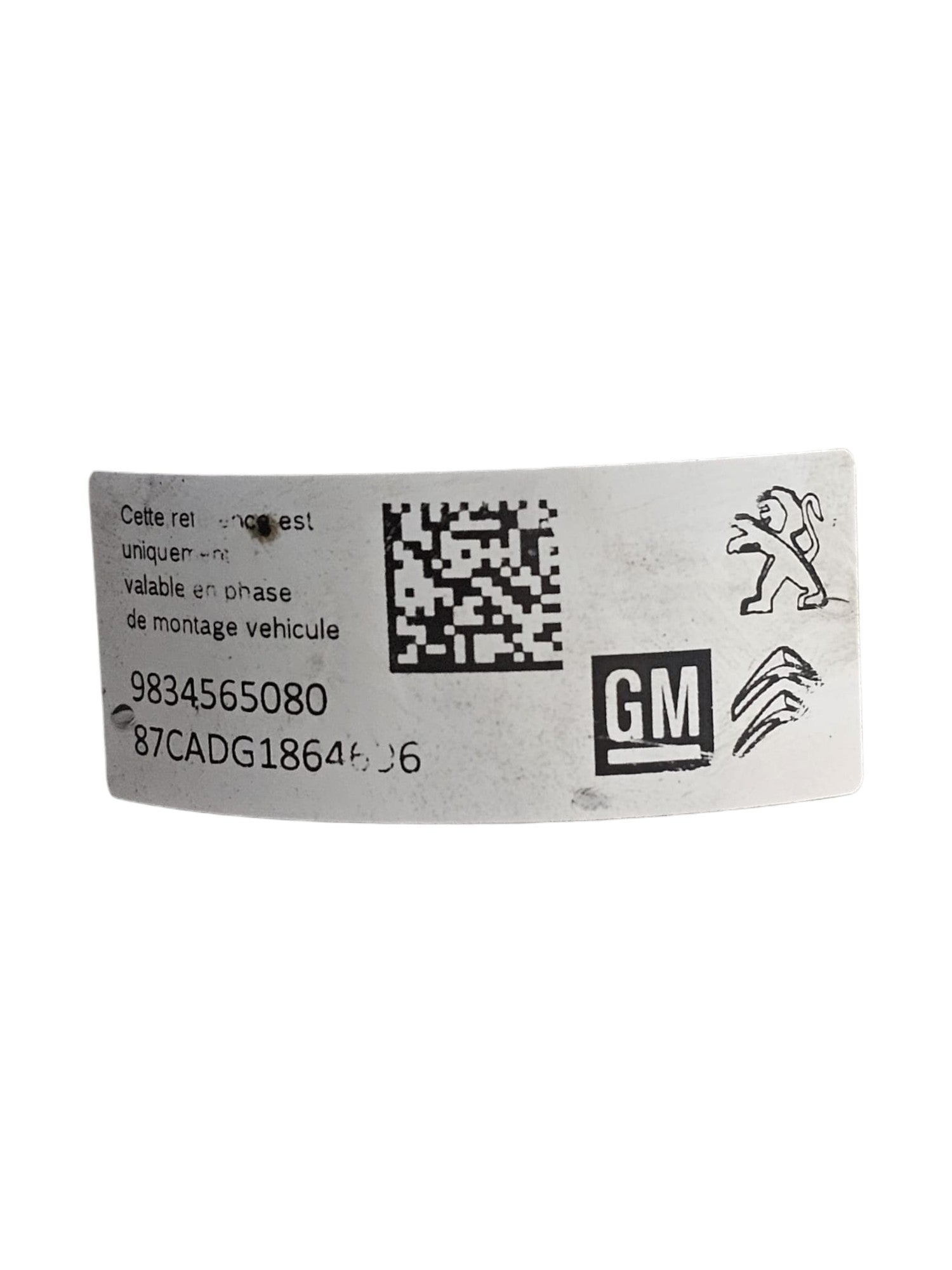Centralina Pompa Abs Opel Crossland X 1.2 Benzina Cod:9834565080 (2017-2024)