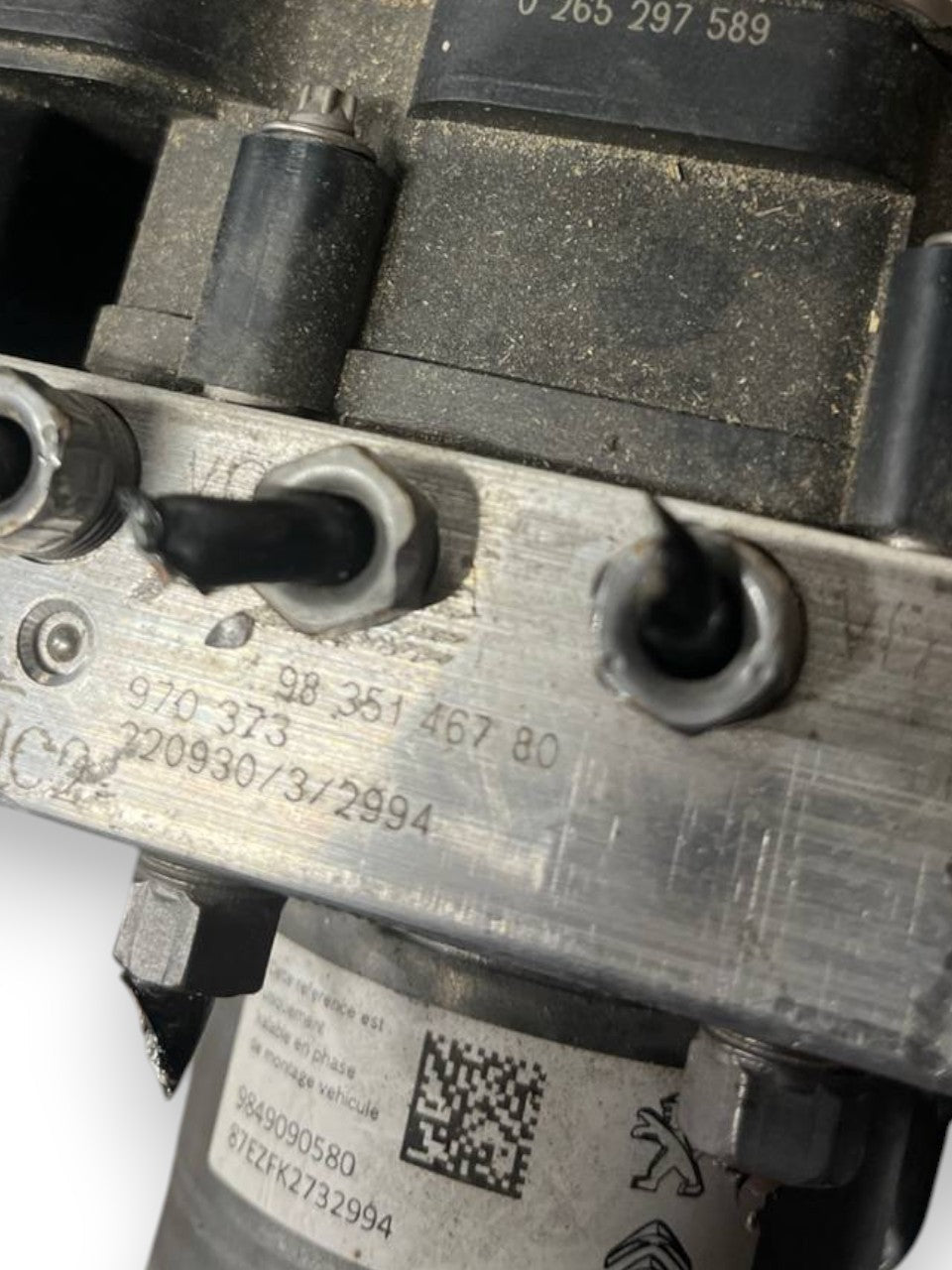 Centralina / Pompa Abs Peugeot 308 III 1.6 Diesel (2021>) cod: 9849090580 / 9835146780