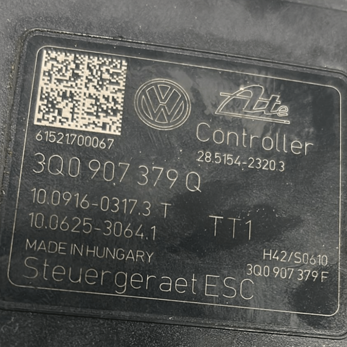 Centralina Pompa Abs Volkswagen Golf VII 1.6 Diesel cod:3Q0907379Q (2012 > 2017)