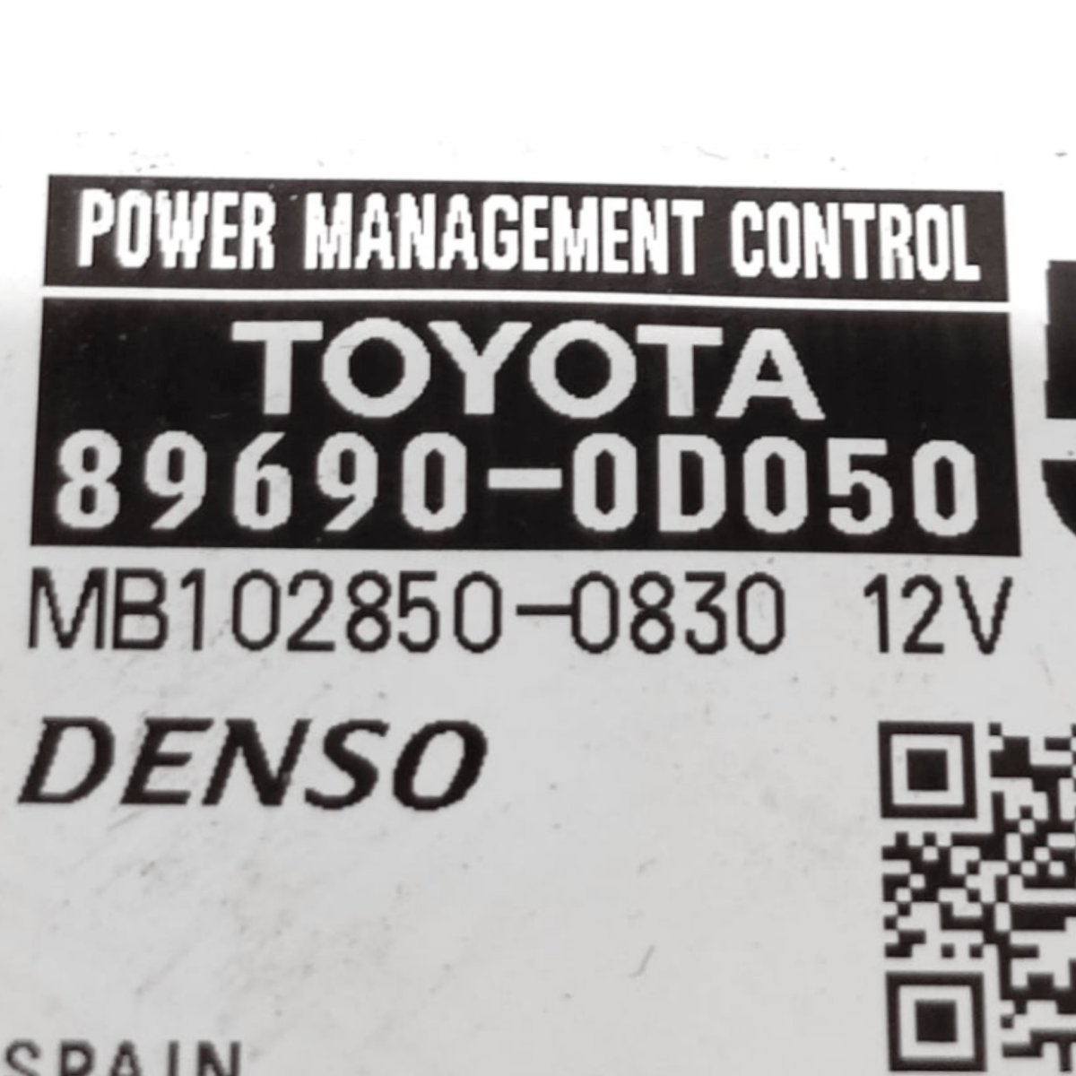 Centralina Pompa Carburante Toyota Yaris C 1.3 Benzina COD: 896900D050 (2011-2019)
