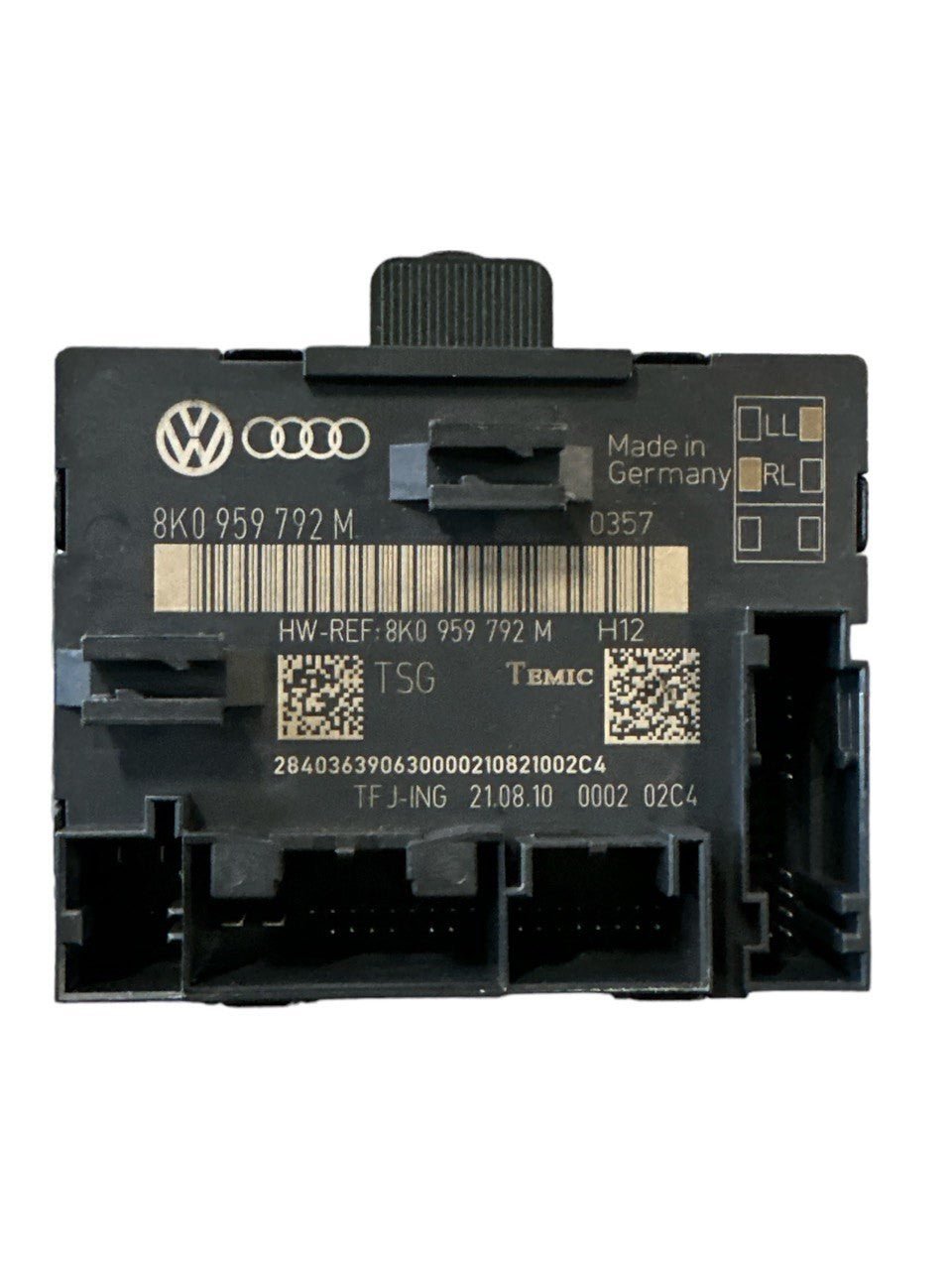 Centralina porta anteriore destra Audi A4 B8 (2007-2015) COD:8K0959792M