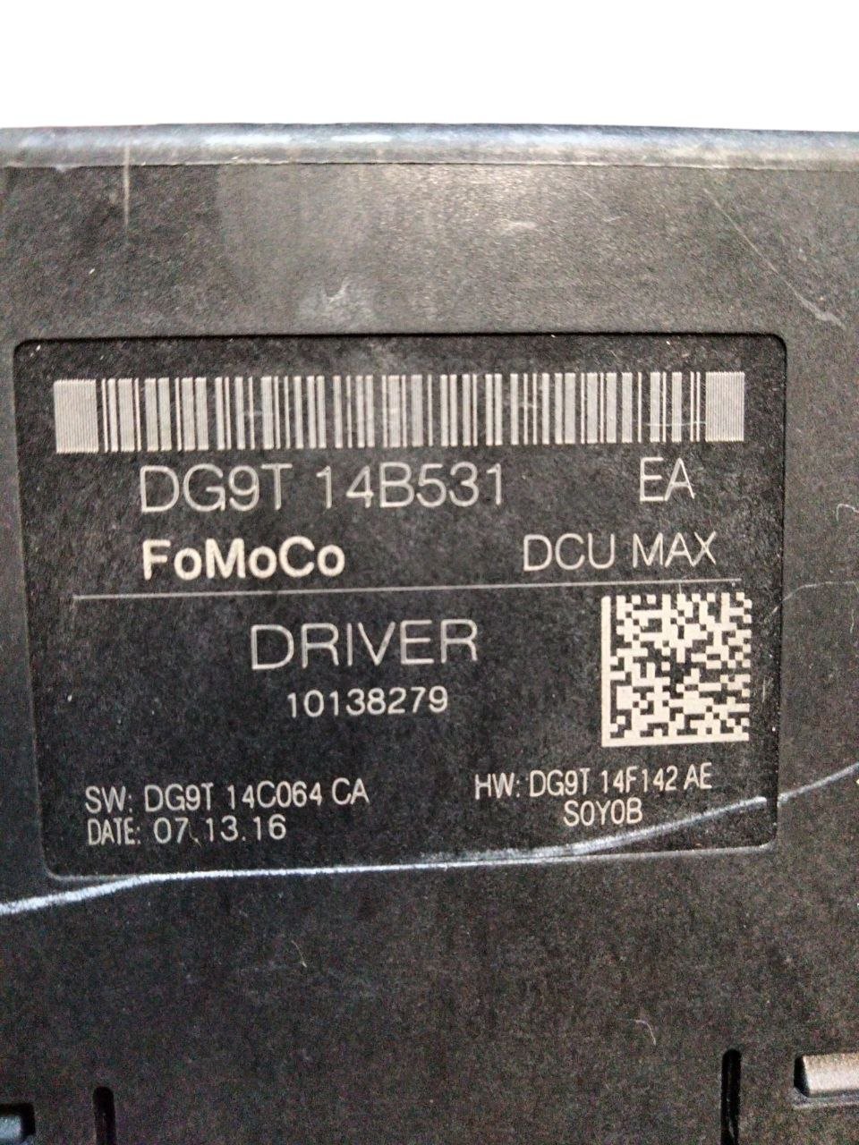 Centralina porta anteriore destra dx Ford Edge ( 2016 > )cod.DG9T14B531EA