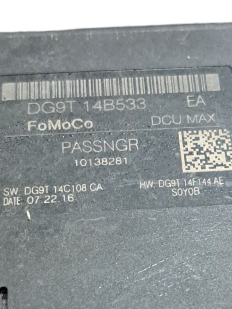 Centralina porta anteriore destra (dx) Ford Edge (2016>) COD:DG9T14B533EA