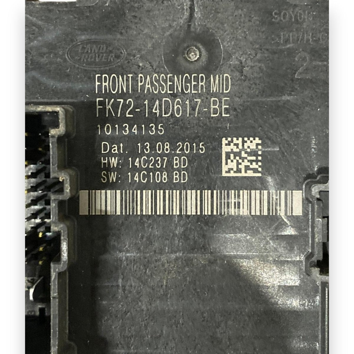 Centralina porta anteriore destra (dx) Land Rover Evoque L551 (2011-2018) Cod: FK72-14D617-BE