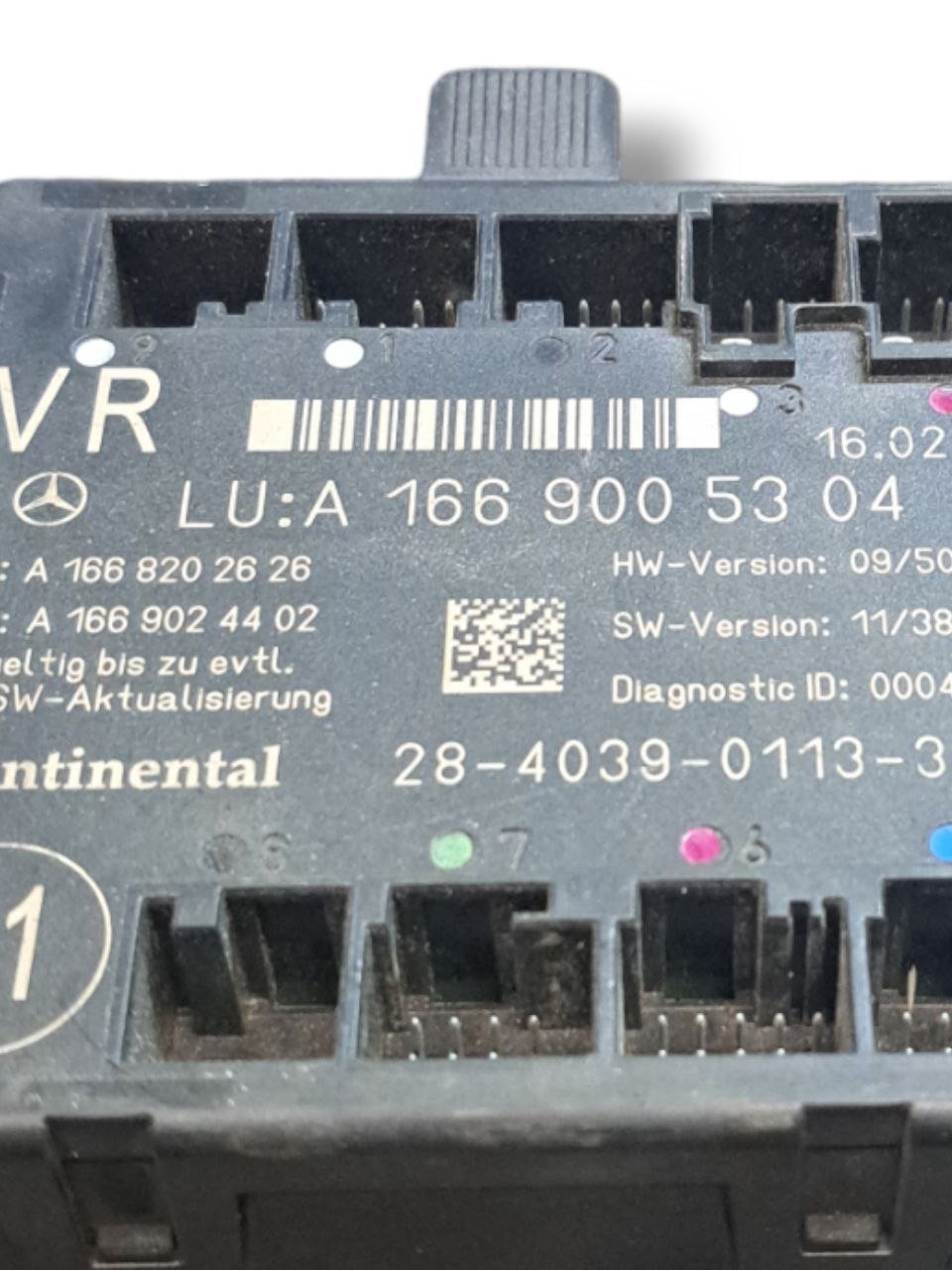 Centralina Porta anteriore Sinistra Mercedes-Benz ML W166 COD:A1669005304 (2011 - 2015)