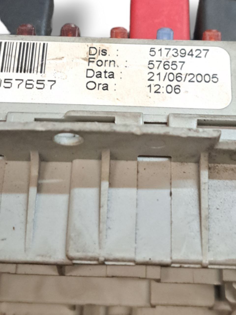 Centralina portafusibii scatola fusibili Lancia Musa 1.3 Diesel (2004-2012) COD:51739427
