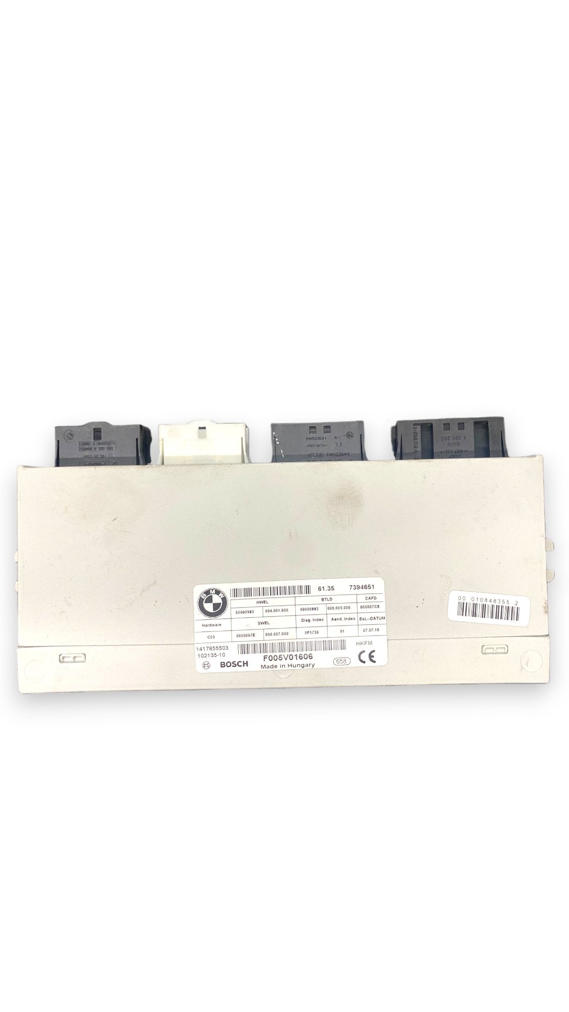 Centralina portellone posteriore automatico Bmw Serie 5 2.0 (f11 - 2015) cod:7394651 - F005V01606